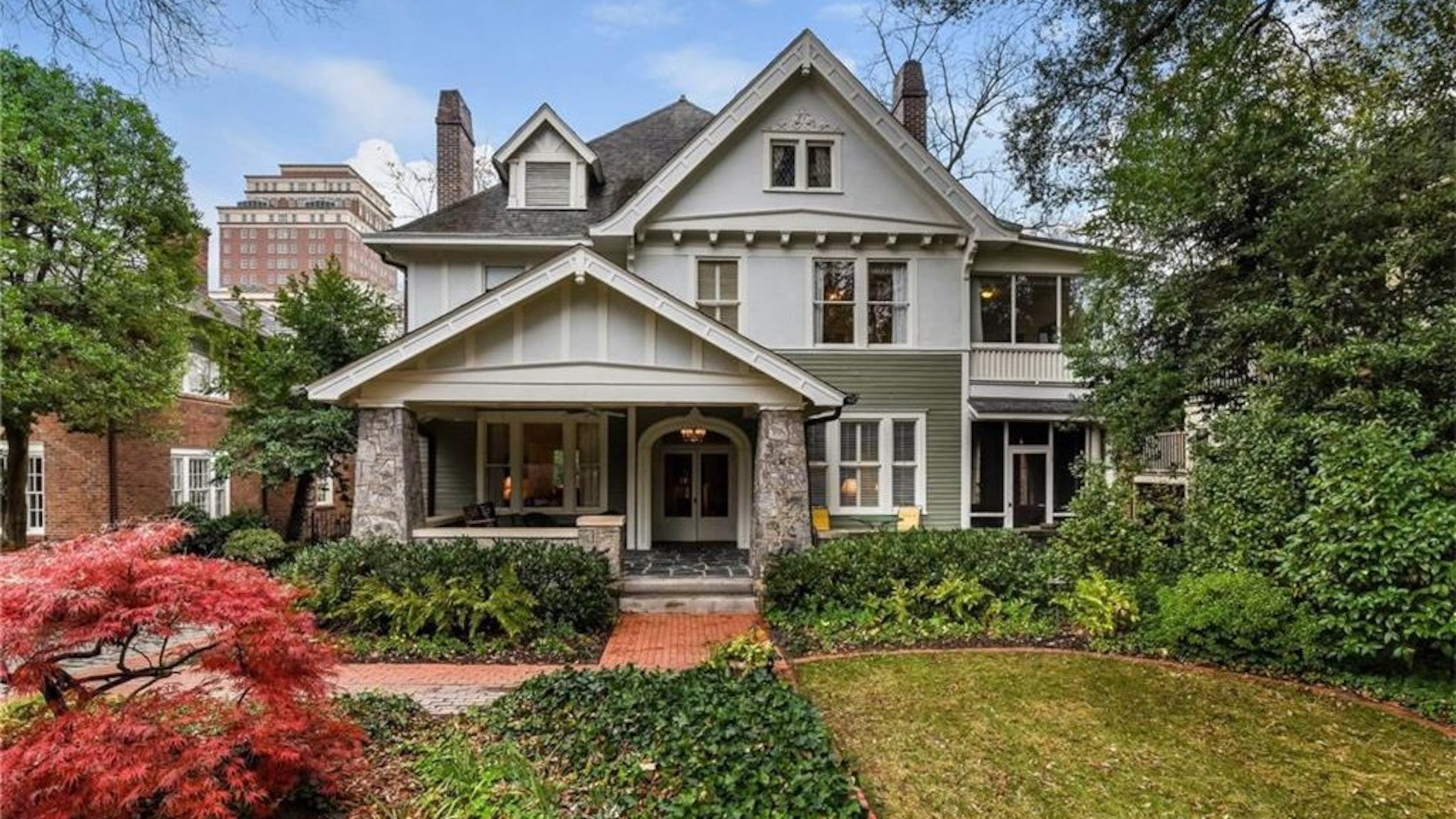 This Ansley Park home, built in 1905, is on the market for $1.6 million.