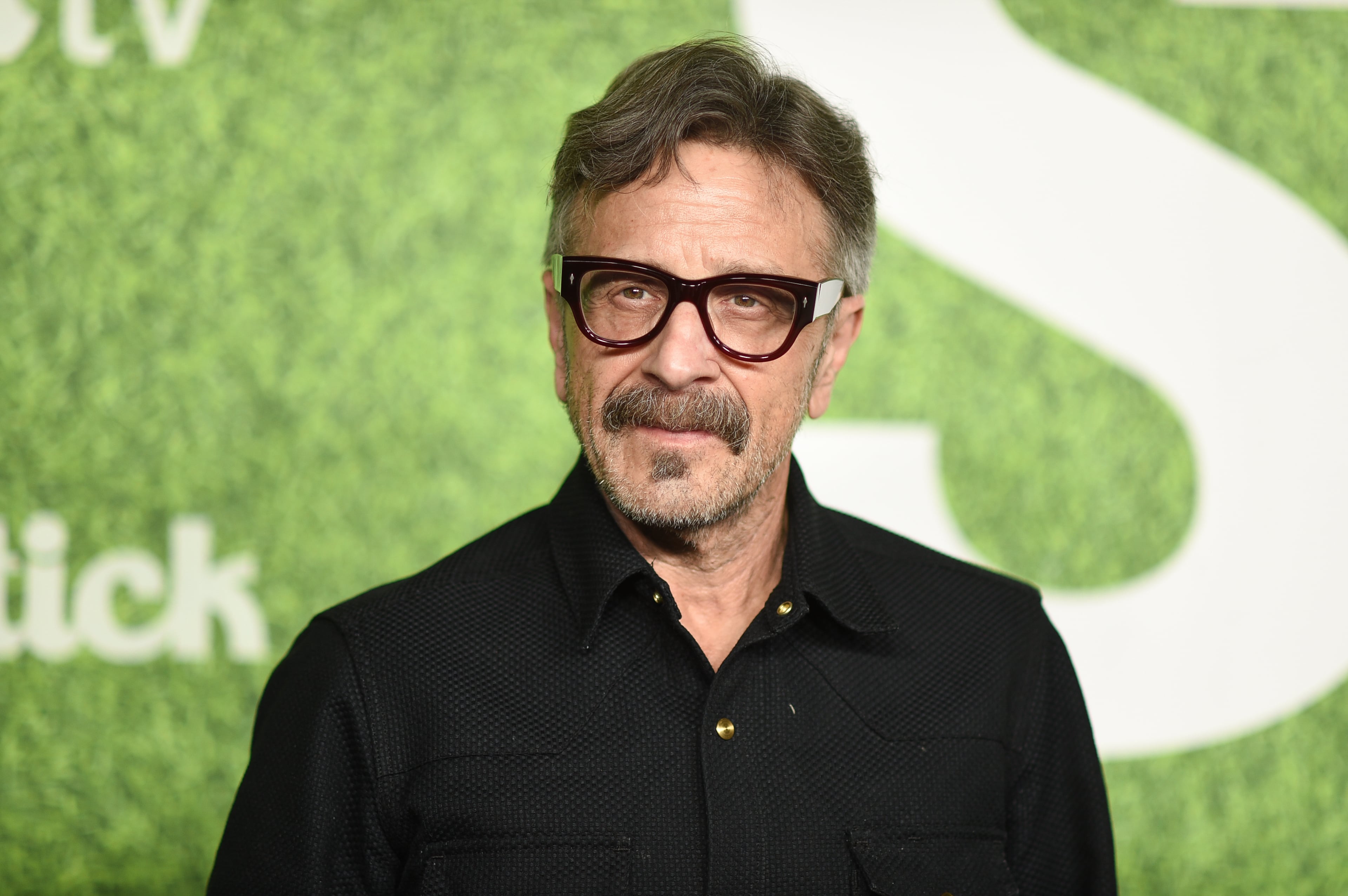 Marc Maron arrives at the premiere of "Stick" on Monday, March 30, 2026, at Saban Media Center in Los Angeles. (Richard Shotwell/AP)