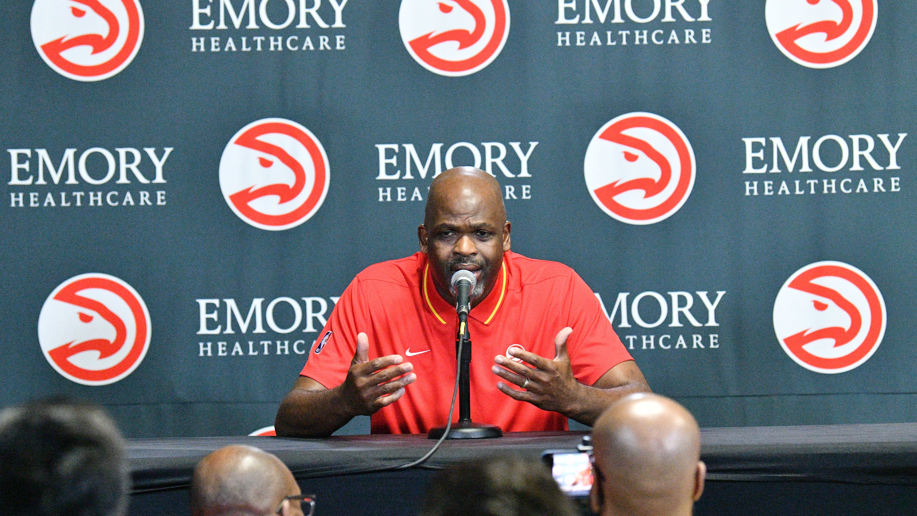 Hawks coach Nate McMillan hoped to bring a close to the incident that occurred last Friday at the team’s shootaround. (Hyosub Shin file photo/ Hyosub.Shin@ajc.com)