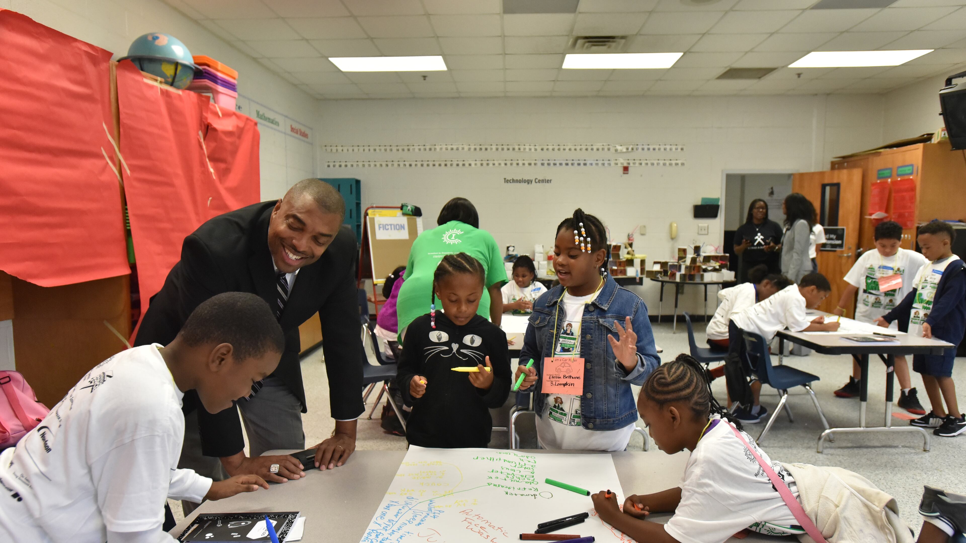 Clayton Schools Superintendent Morcease J. Beasley will be among those taking part in Saturday's back-to-school bash at Charles Drew High School in Riverdale.