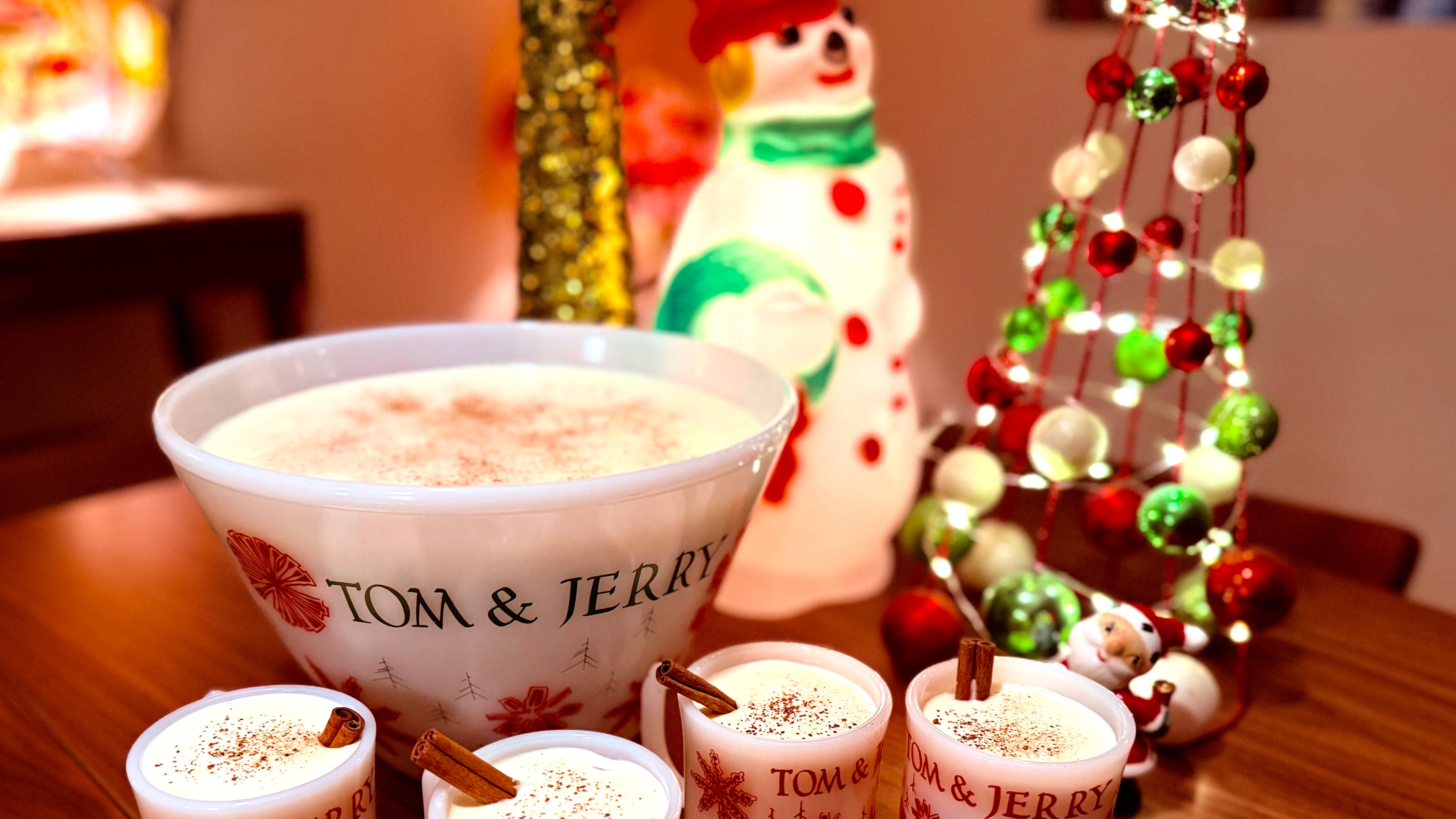 The Tom and Jerry, a traditional winter holiday cocktail, is experiencing a resurgence. (Paolo Aguila for The Atlanta Journal Constitution)