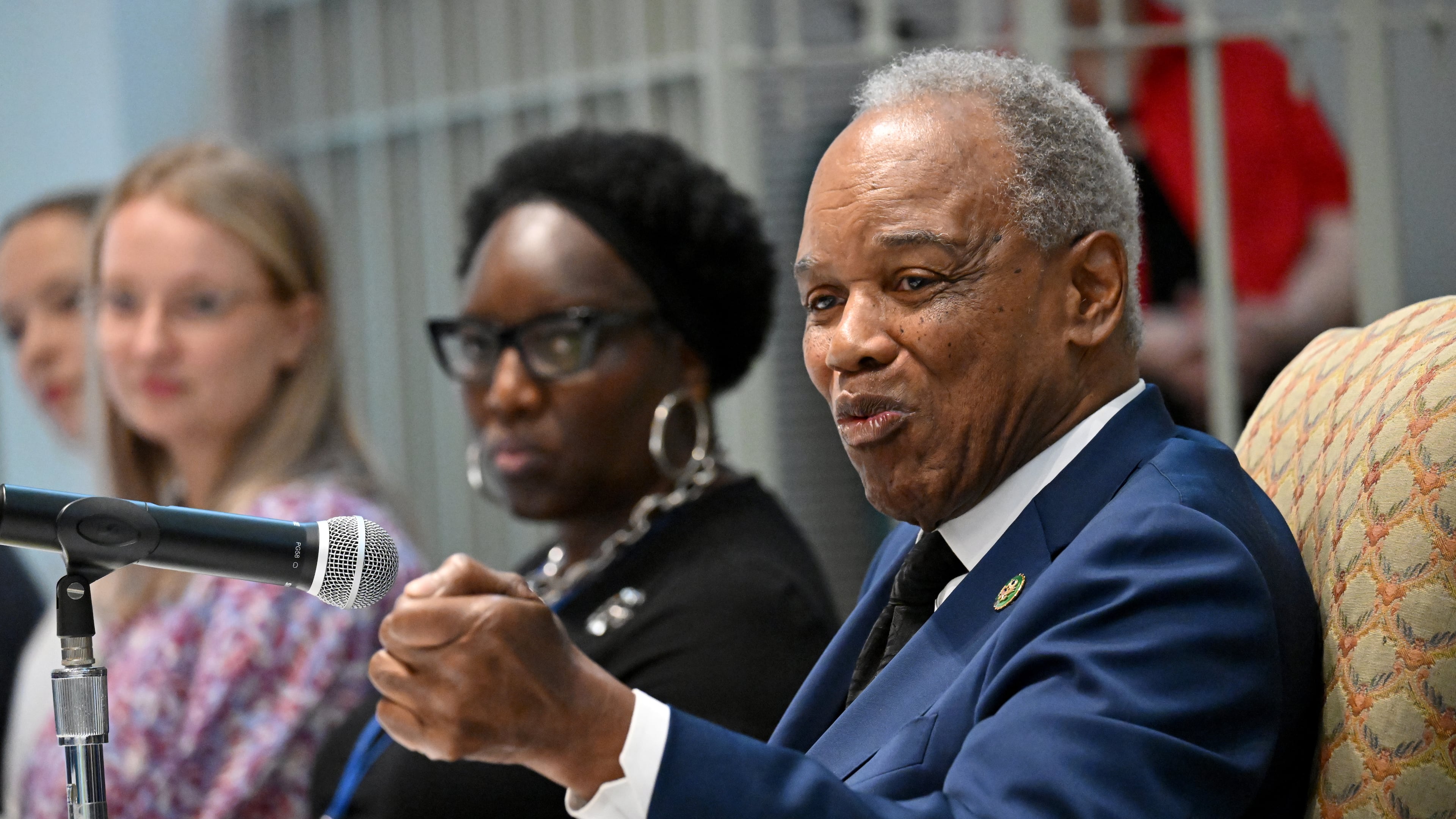 U.S. Rep. David Scott, shown here at a 2023 event in Union City, died in April. (Hyosub Shin/AJC 2023)