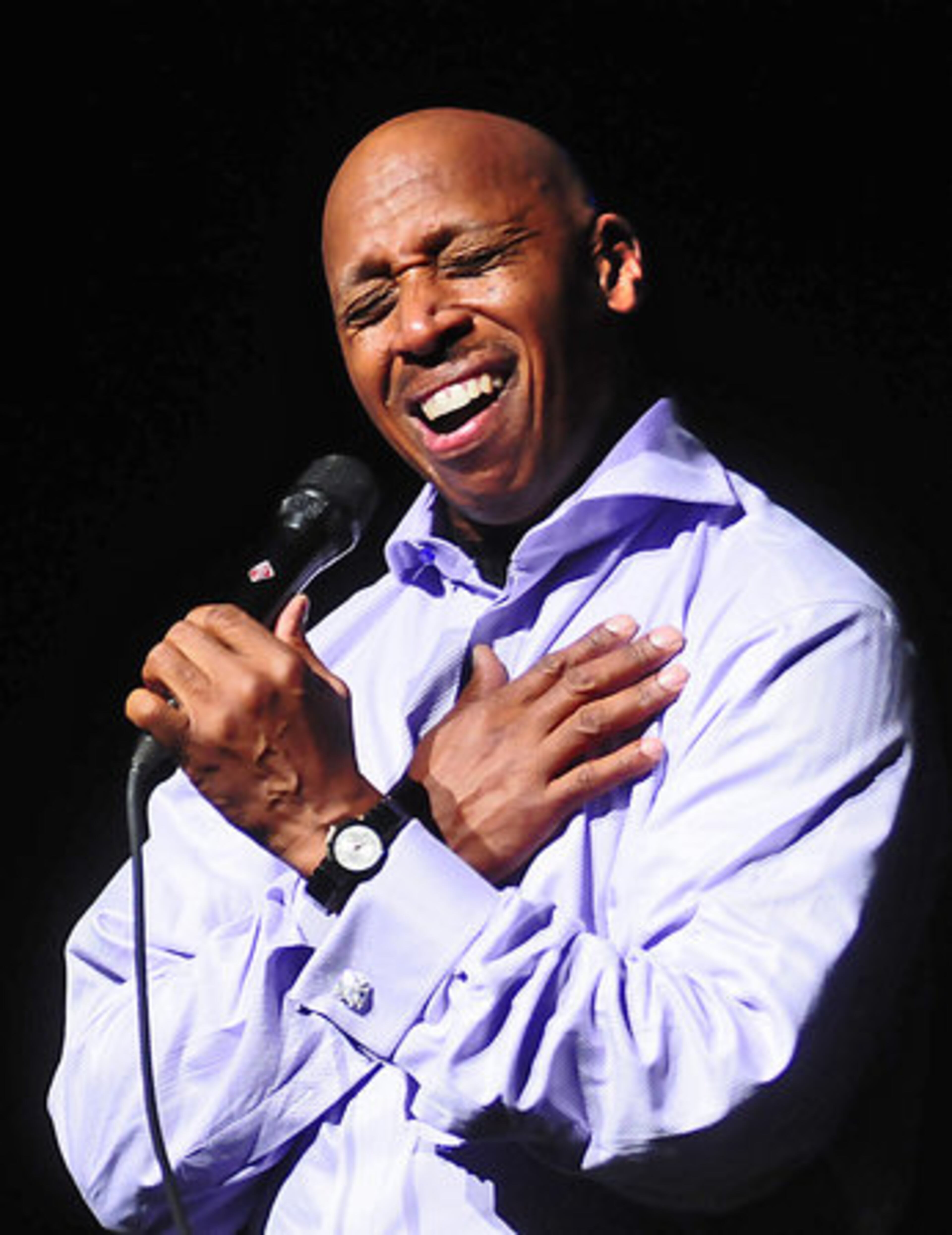 Jeffrey Osborne sings his hit song "On The Wings Of Love."
