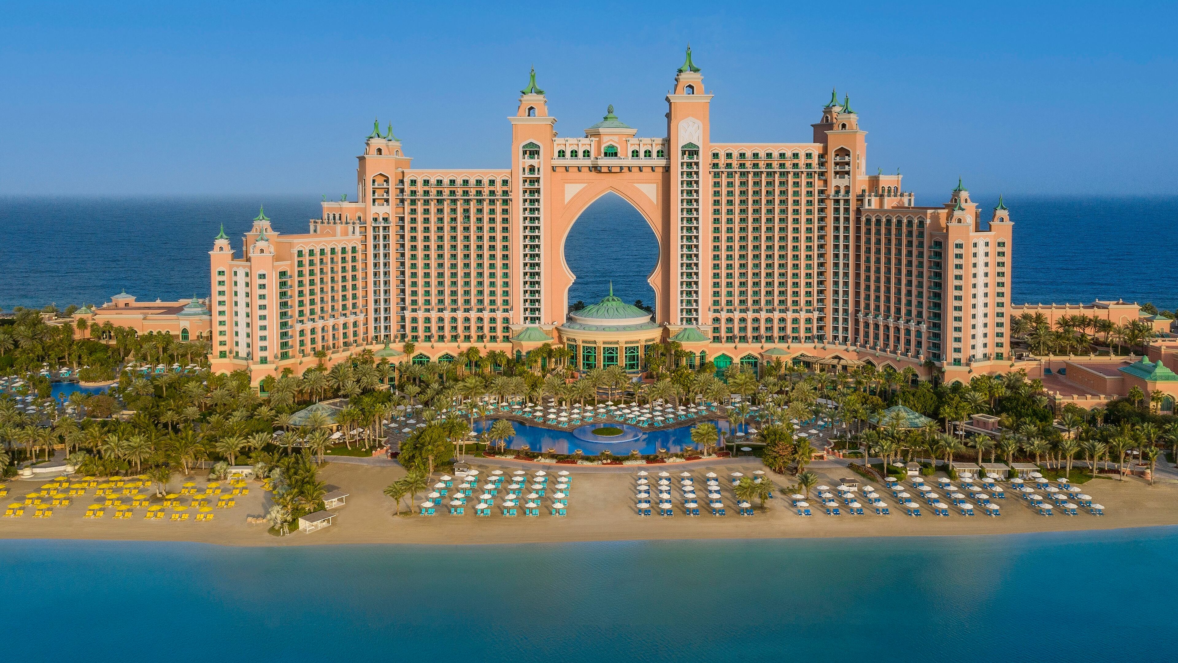 Dubai's Atlantis, the Palm boasts Old World charm and modern luxuries.
Courtesy of Visit Dubai