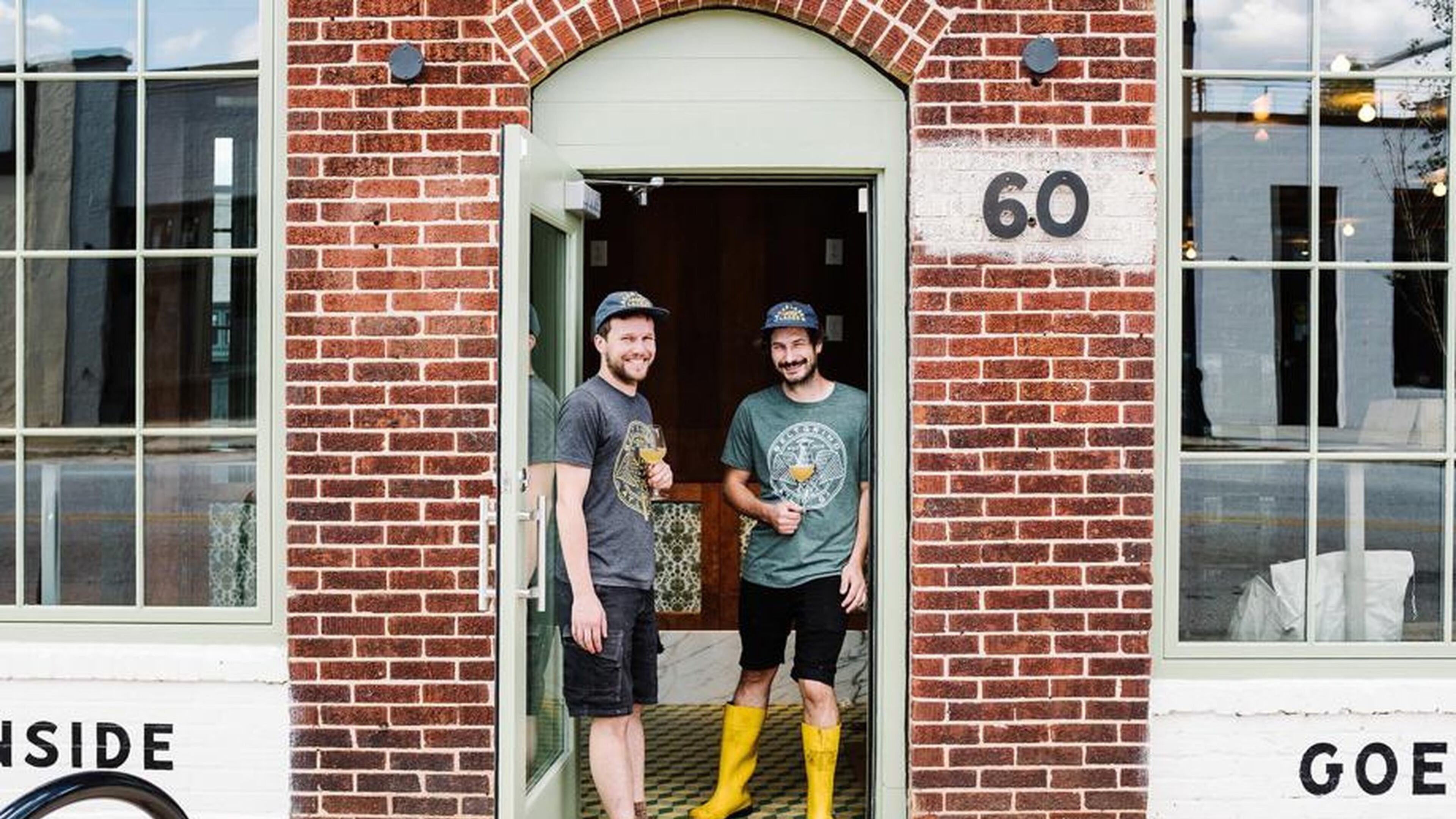 Halfway Crooks Beer founders Joran Van Ginderachter and Shawn Bainbridge are selling food to go, canned beer to go and growlers to keep their business afloat during the coronavirus crisis. CONTRIBUTED BY ANDREW THOMAS LEE