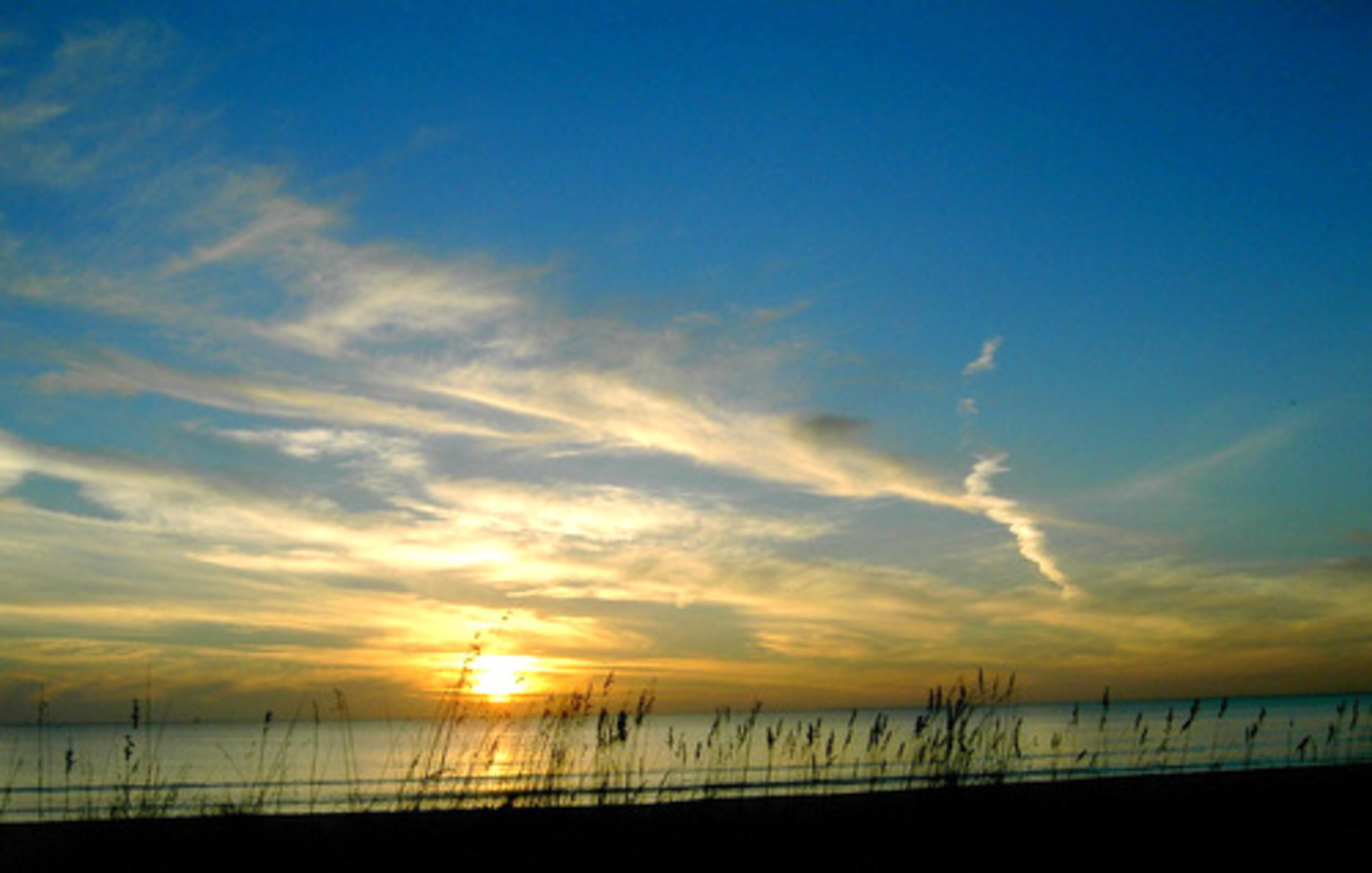 No two sunsets are alike on Mexico Beach, and it's one of the joys of visiting this relaxing community.