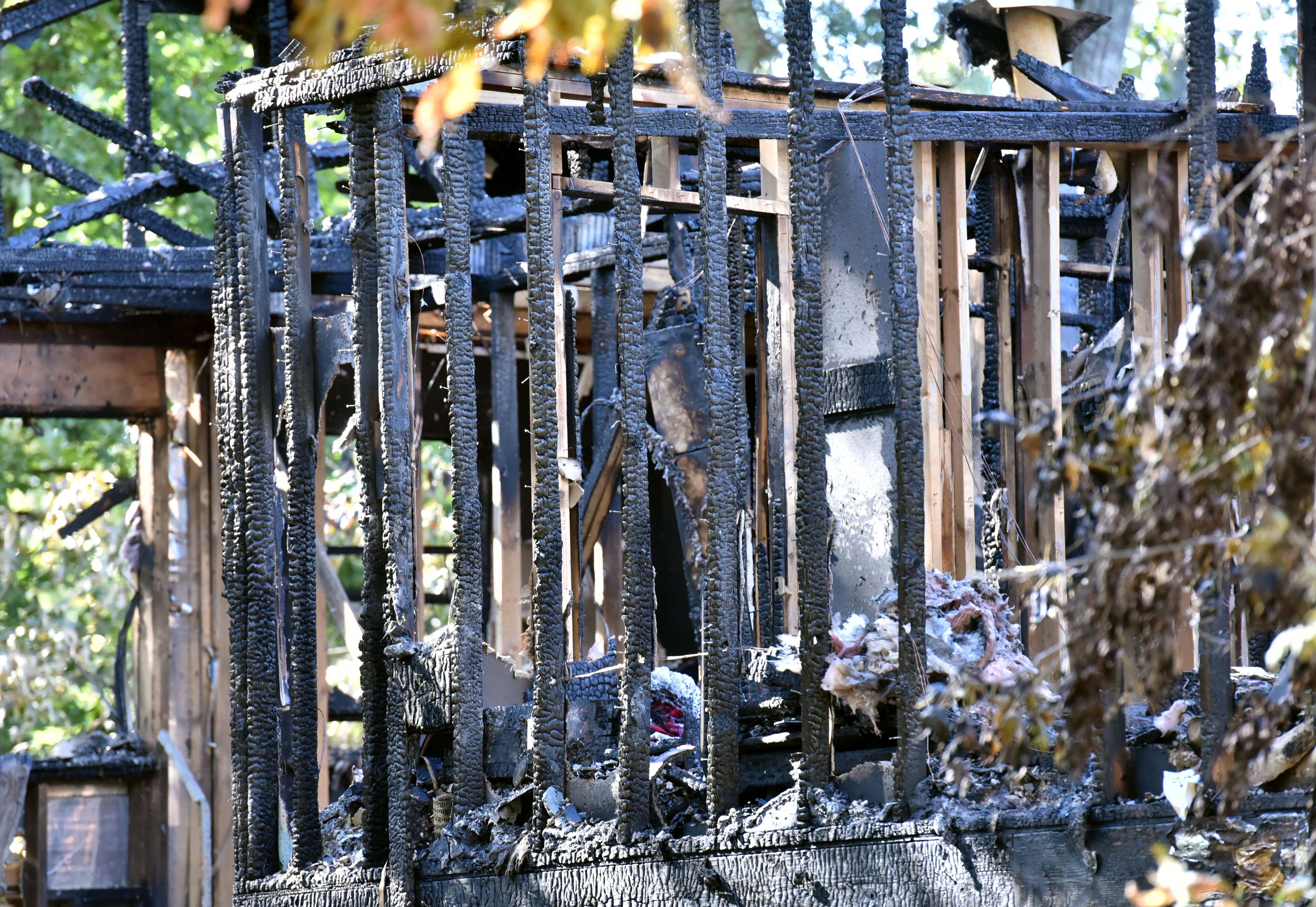 October 23, 2016 Duluth - Five adults were found dead after a fire gutted a home in the 2200 block of Post Oak Drive in unincorporated Duluth early Sunday morning on Sunday, October 23, 2016. Five people are dead after a fire gutted a home in unincorporated Duluth early Sunday morning, Gwinnett County fire officials said. Gwinnett County Department of Fire and Emergency Services Capt. Tommy Rutledge confirmed that five adults were found dead in the home in the 2200 block of Post Oak Drive NW, a two-story structure in the middle of a dead-end street near Old Peachtree Road. HYOSUB SHIN / HSHIN@AJC.COM