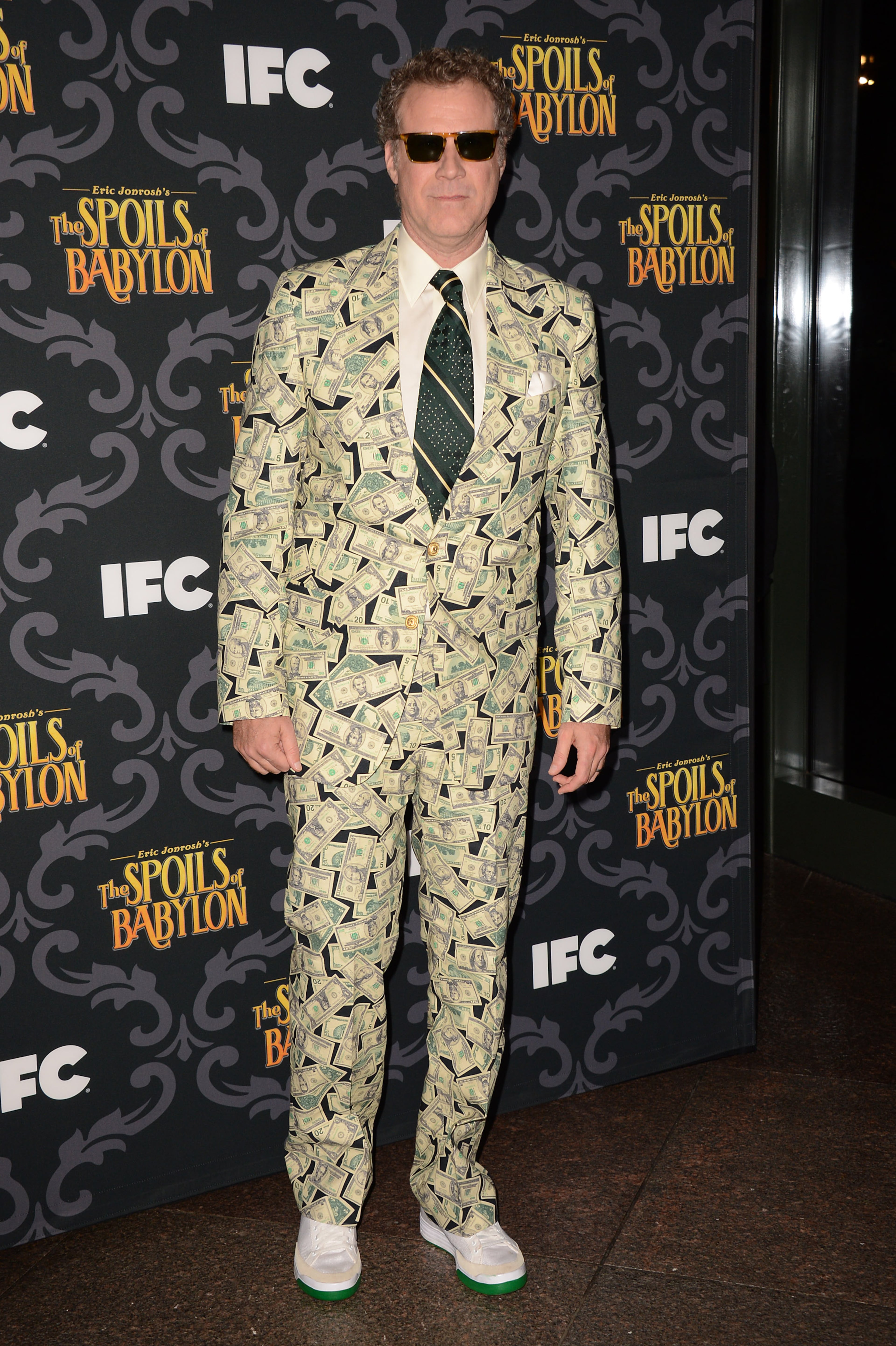 Will Ferrell arrives at the LA Premiere screening of "The Spoils of Babylon" at the DGA Theater on Tueday, Jan. 7, 2014 in Los Angeles.