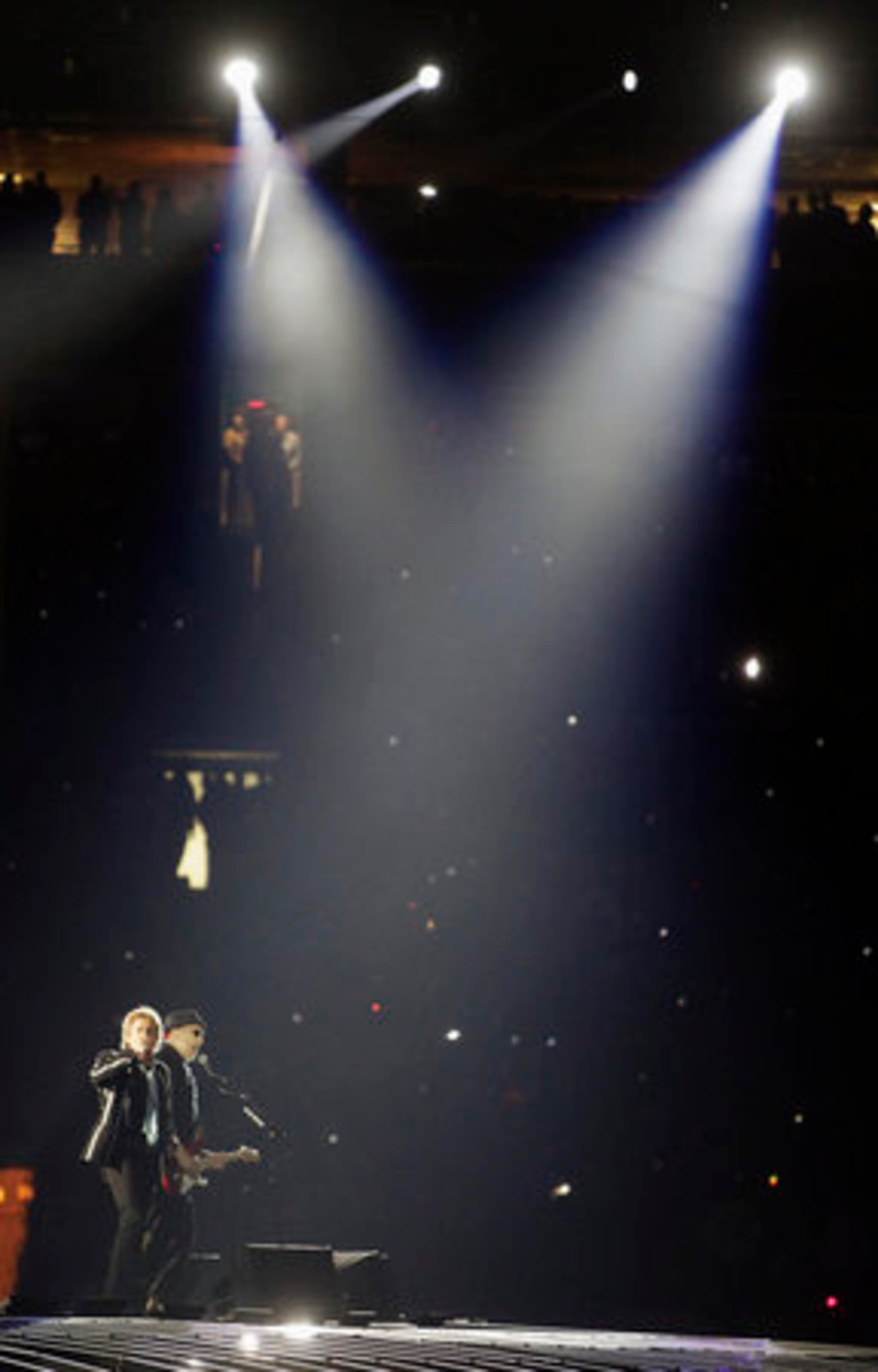 Roger Daltrey brought out a harmonica as the band broke into "Who Are You."