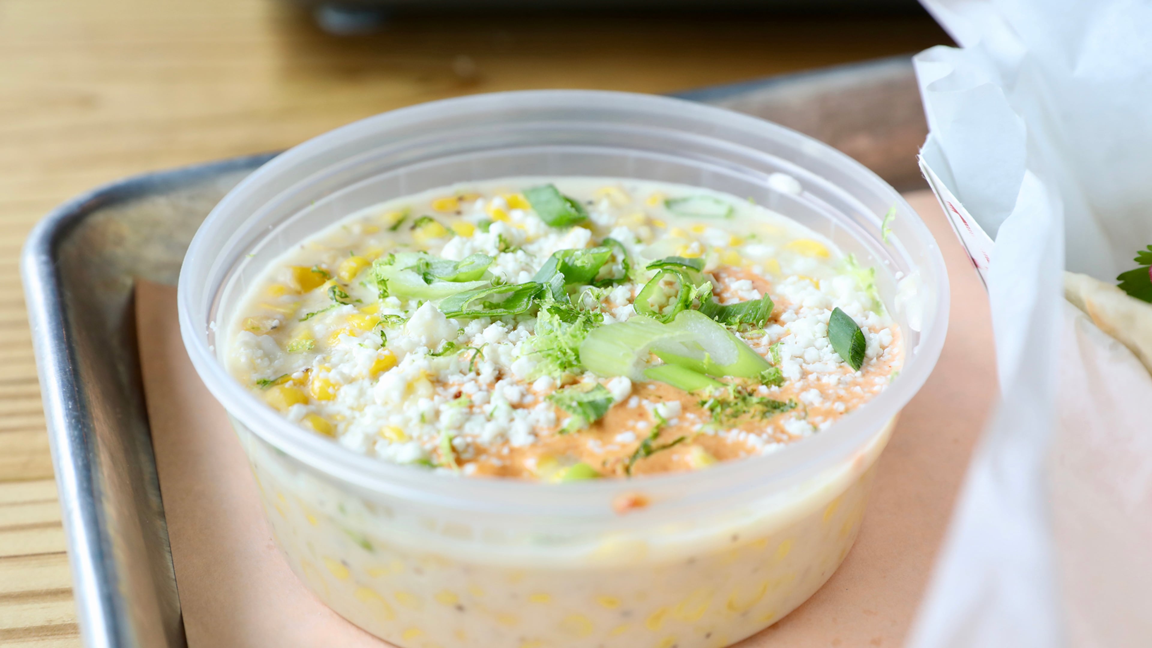 Wood’s Chapel BBQ’s Creamed Corn
Courtesy of David Danzig