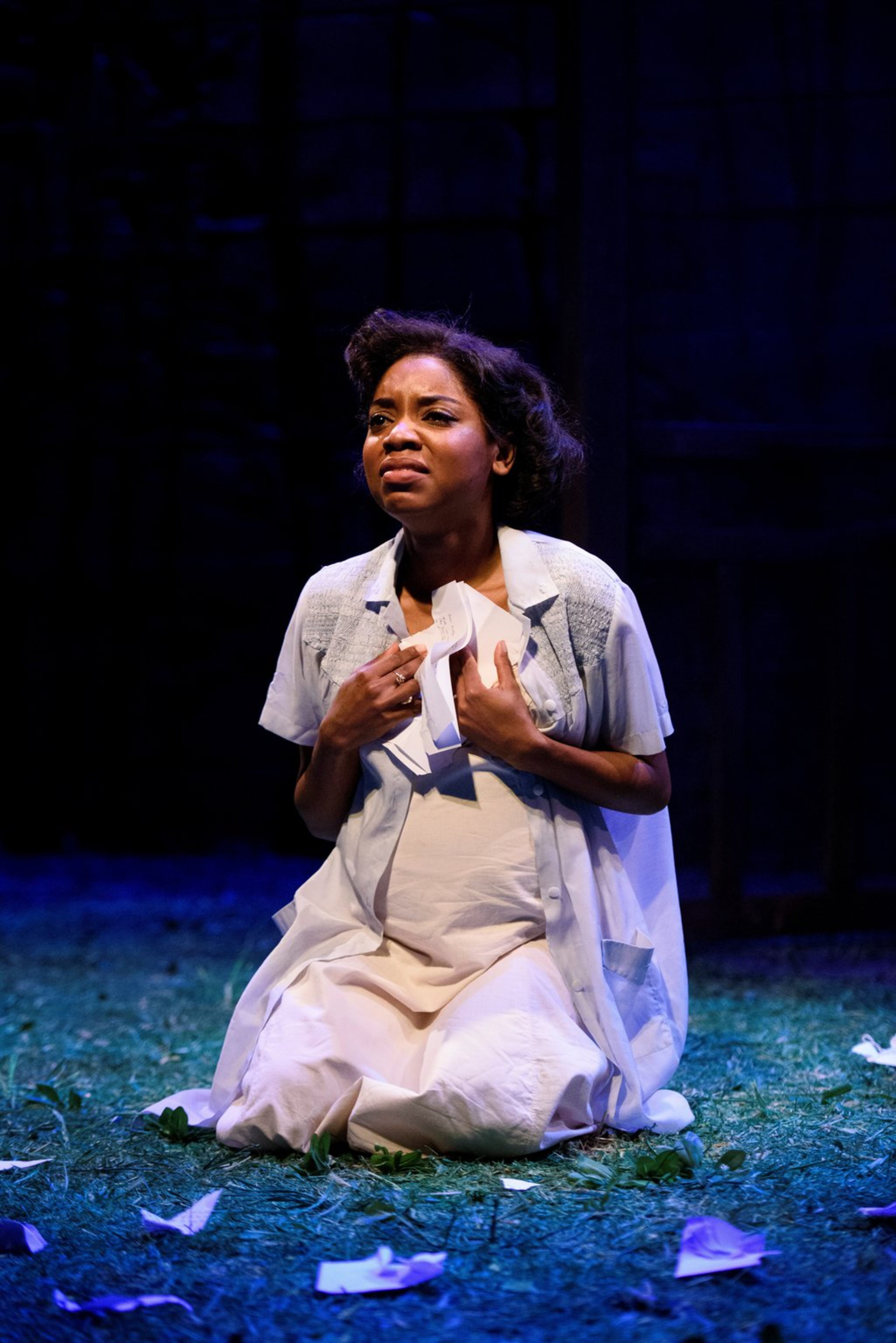 Markita Prescott plays Sally in the Alliance Theatre’s world premiere “Too Heavy for Your Pocket,” winner of the Alliance/Kendeda National Graduate Playwriting Competition. CONTRIBUTED BY GREG MOONEY