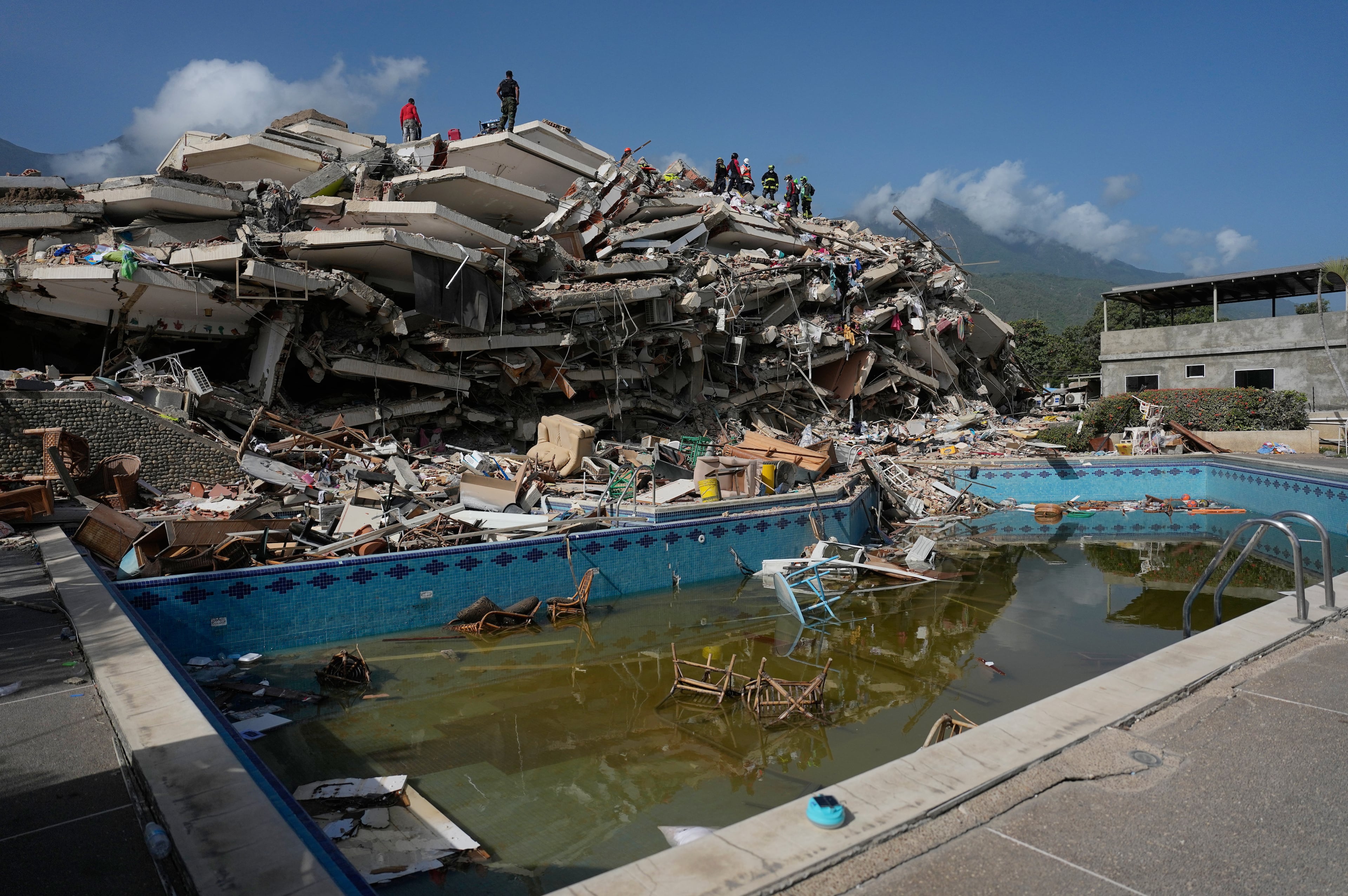 APTOPIX Venezuela Earthquake