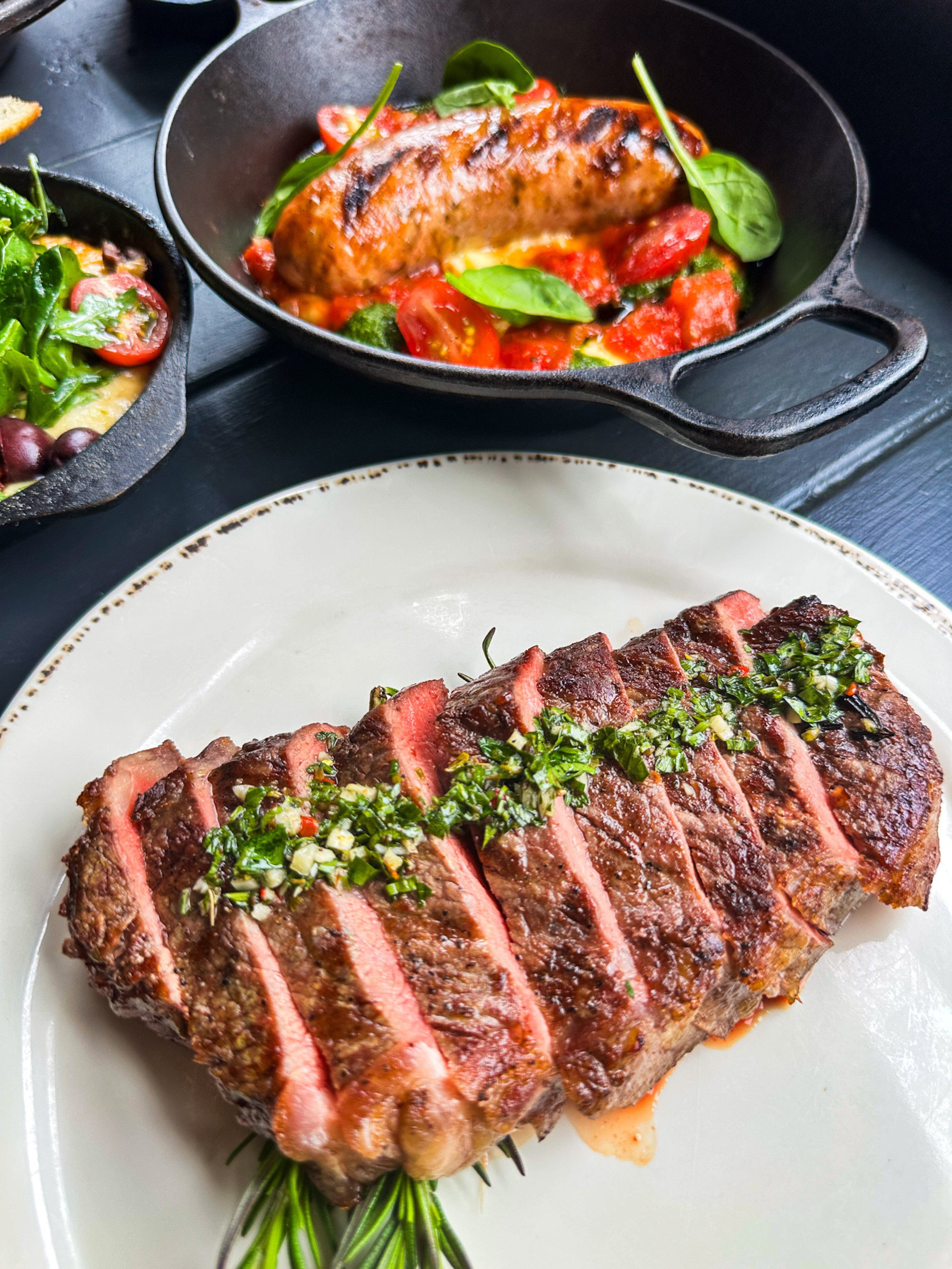 You can get bife de chorizo, which is a 12-ounce New York strip. (Courtesy of Belen Bistro & Market)