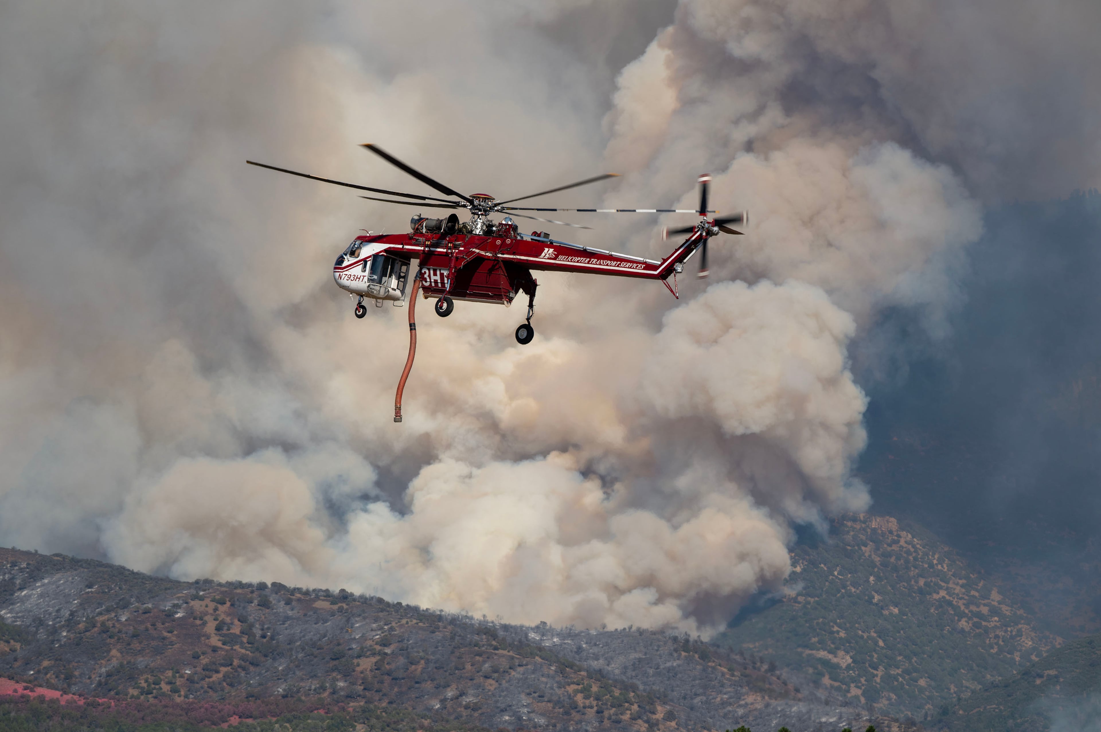 Western Wildfires Helicopter Crash