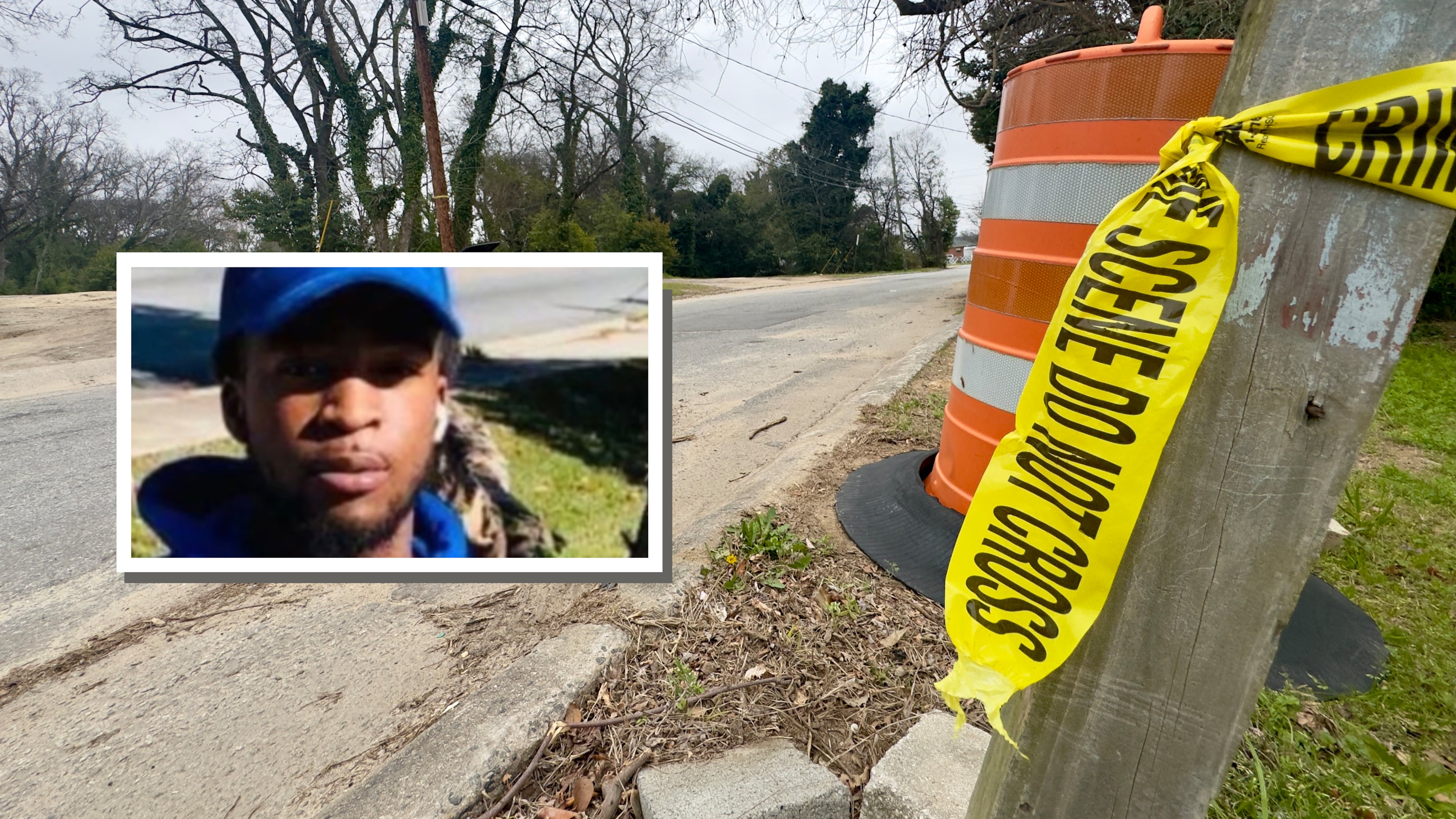 Charleston “Brother” Burnett III was killed in a shooting Feb. 22, 2026, at a weekend-night neighborhood gathering. He was 25. In a span of nine days in February, seven people have been killed. (Photo illustration: Handout and Joe Kovac Jr./AJC)
