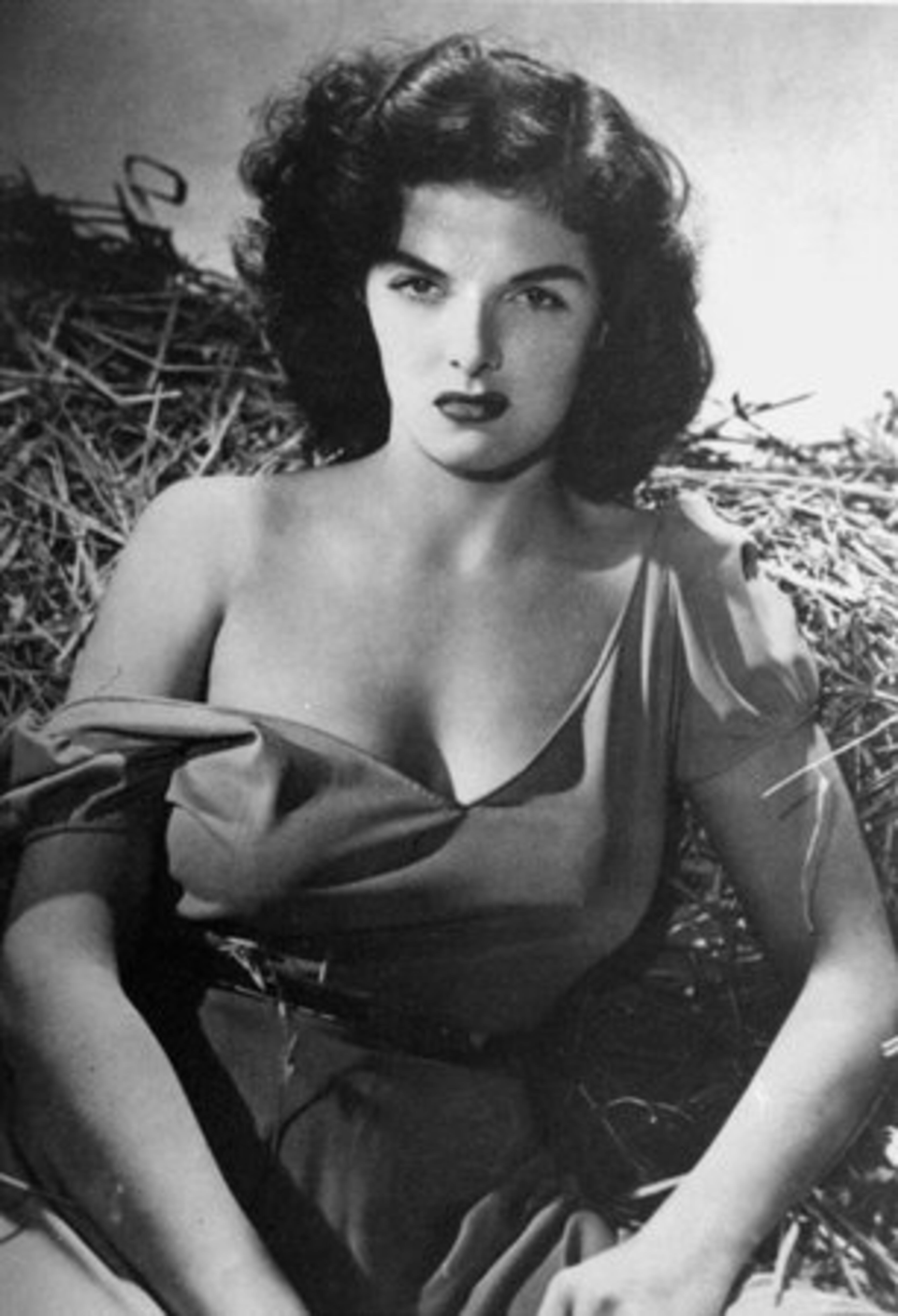 JANE RUSSELL (June 21, 1921 - Feb. 28, 2011) star of '40s and '50s films, died Feb. 28 at her home in the central coast city of Santa Maria, Calif. Her death from respiratory failure came 70 years after Hughes had put her on the path to stardom with his controversial Western "The Outlaw." She was 89.
