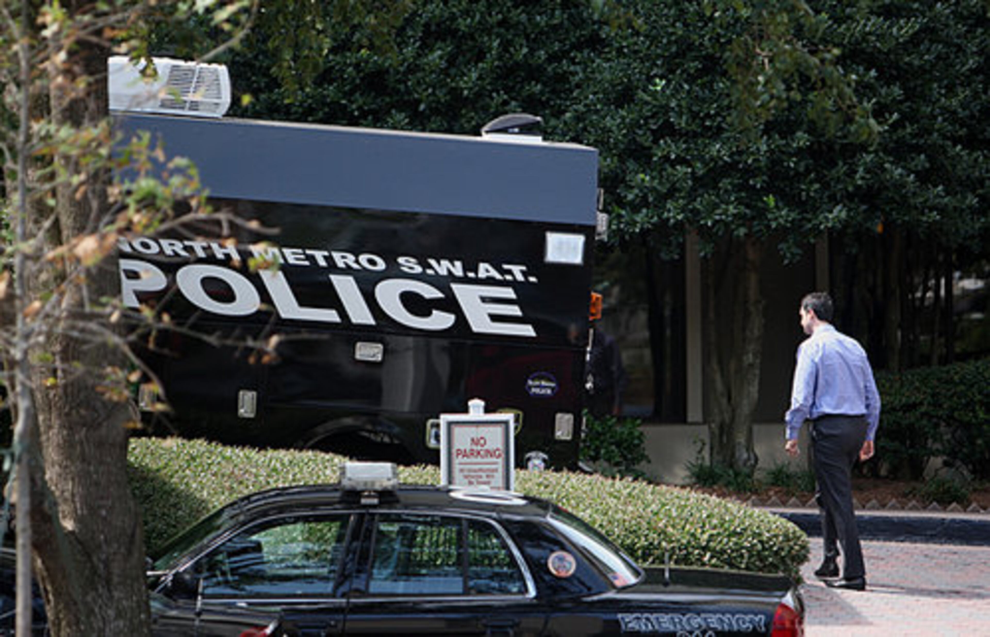 Sandy Springs Police responded Wednesday to a double-homicide at the Park Towers condominiums in Sandy Springs. The victims are identified as Irene and Jamal Mickens, a married couple according to Sandy Springs Police. They were found inside the condo, and the pair's children were found later with a relative.