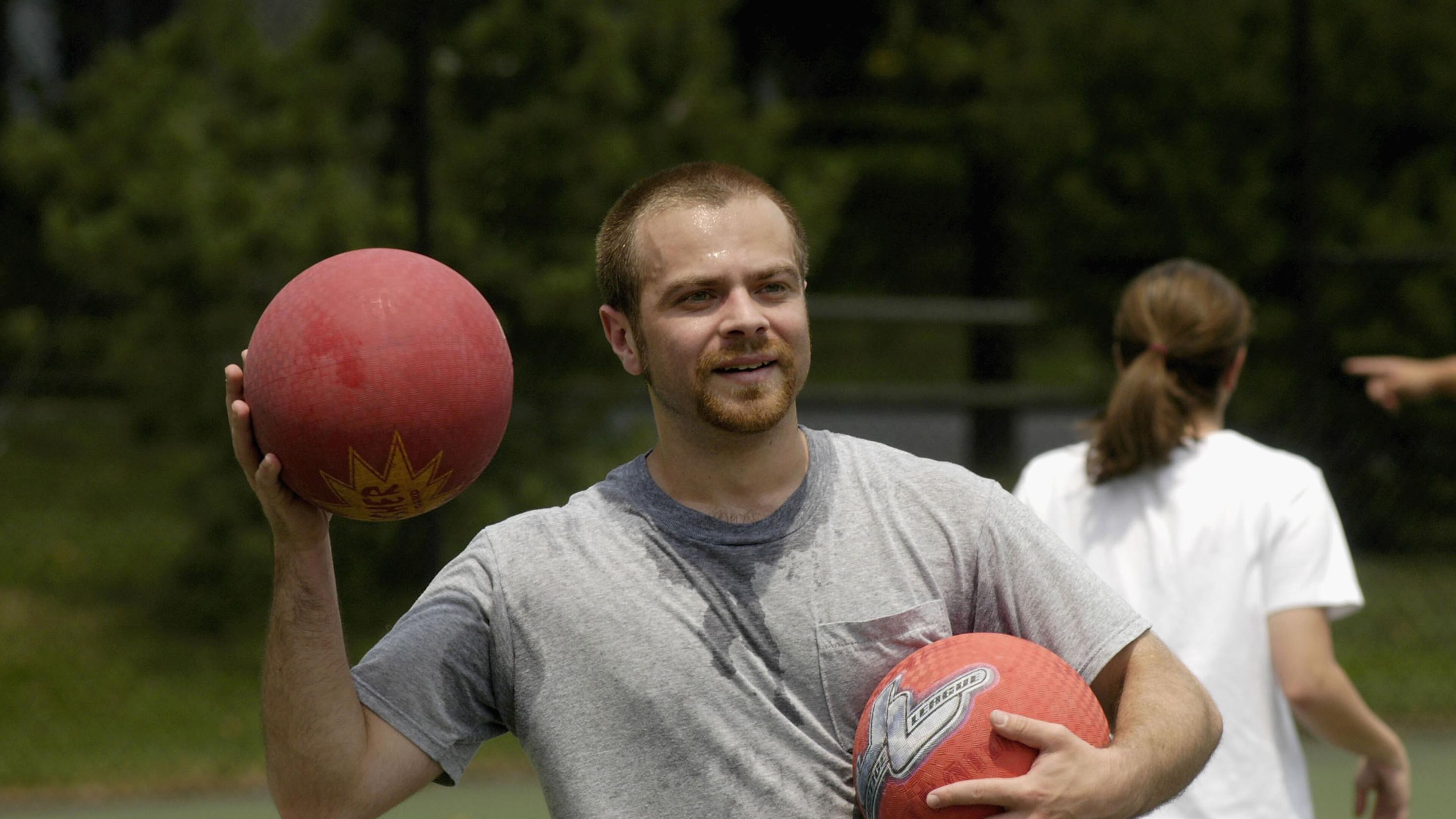 A dodgeball tournament helped raise money for the Leukemia and Lymphoma Society.