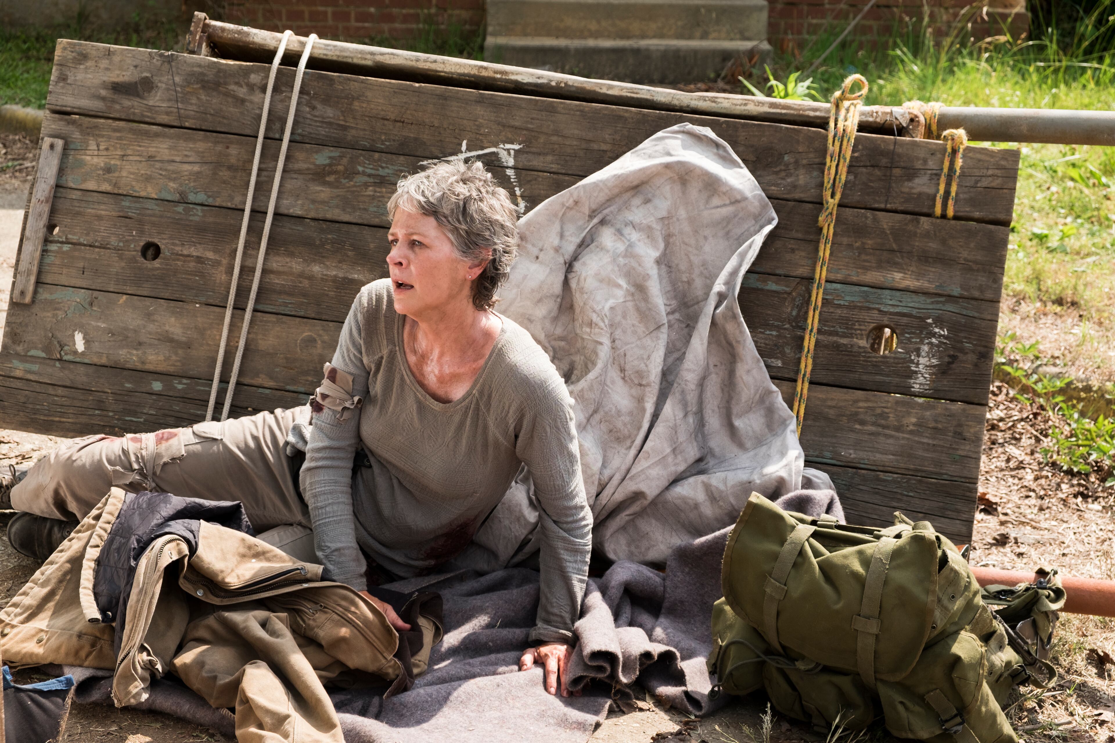 Melissa McBride as Carol Peletier - The Walking Dead _ Season 7, Episode 3 - Photo Credit: Gene Page/AMC