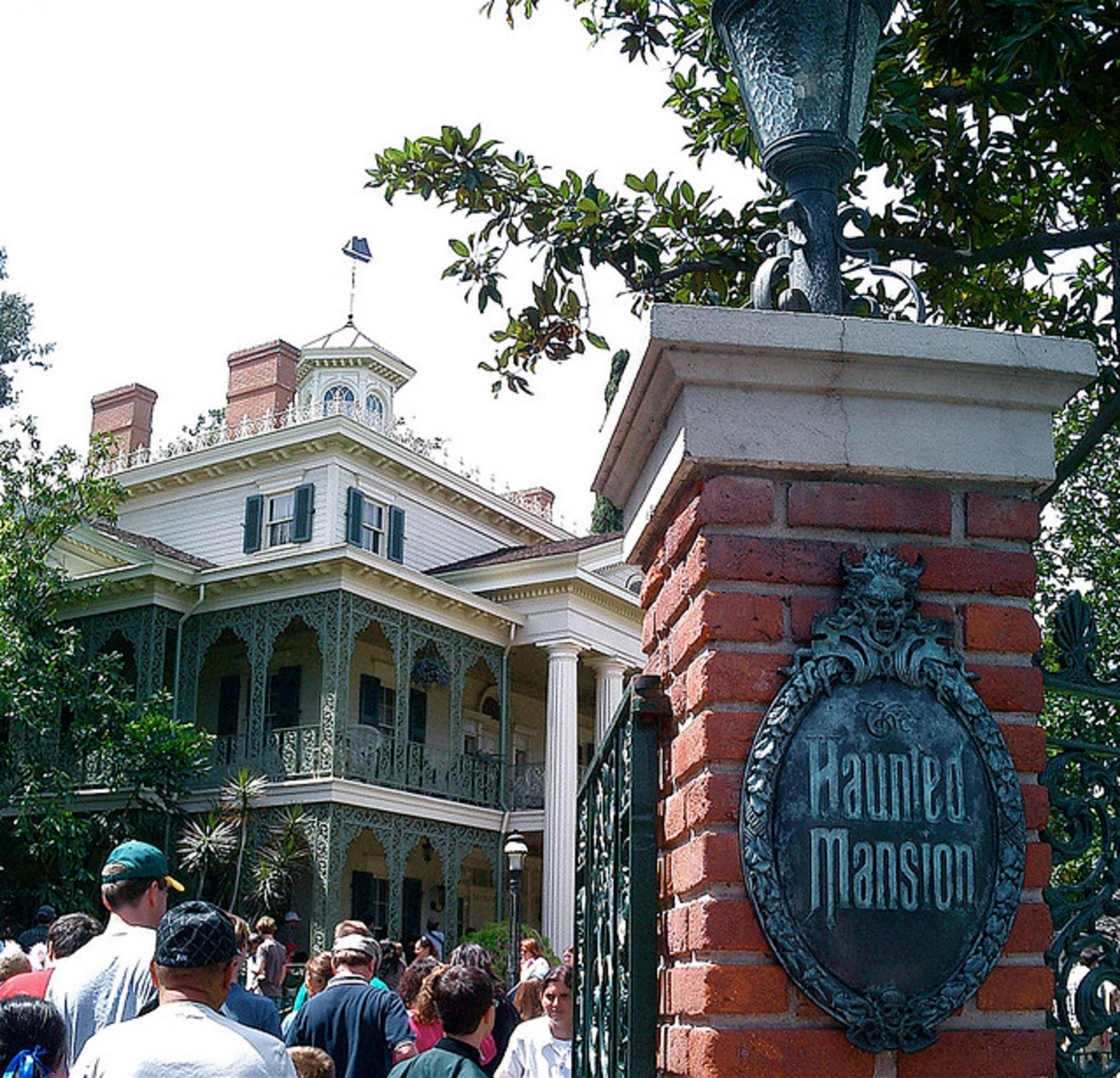 This is the Haunted Mansion at Disneyland.