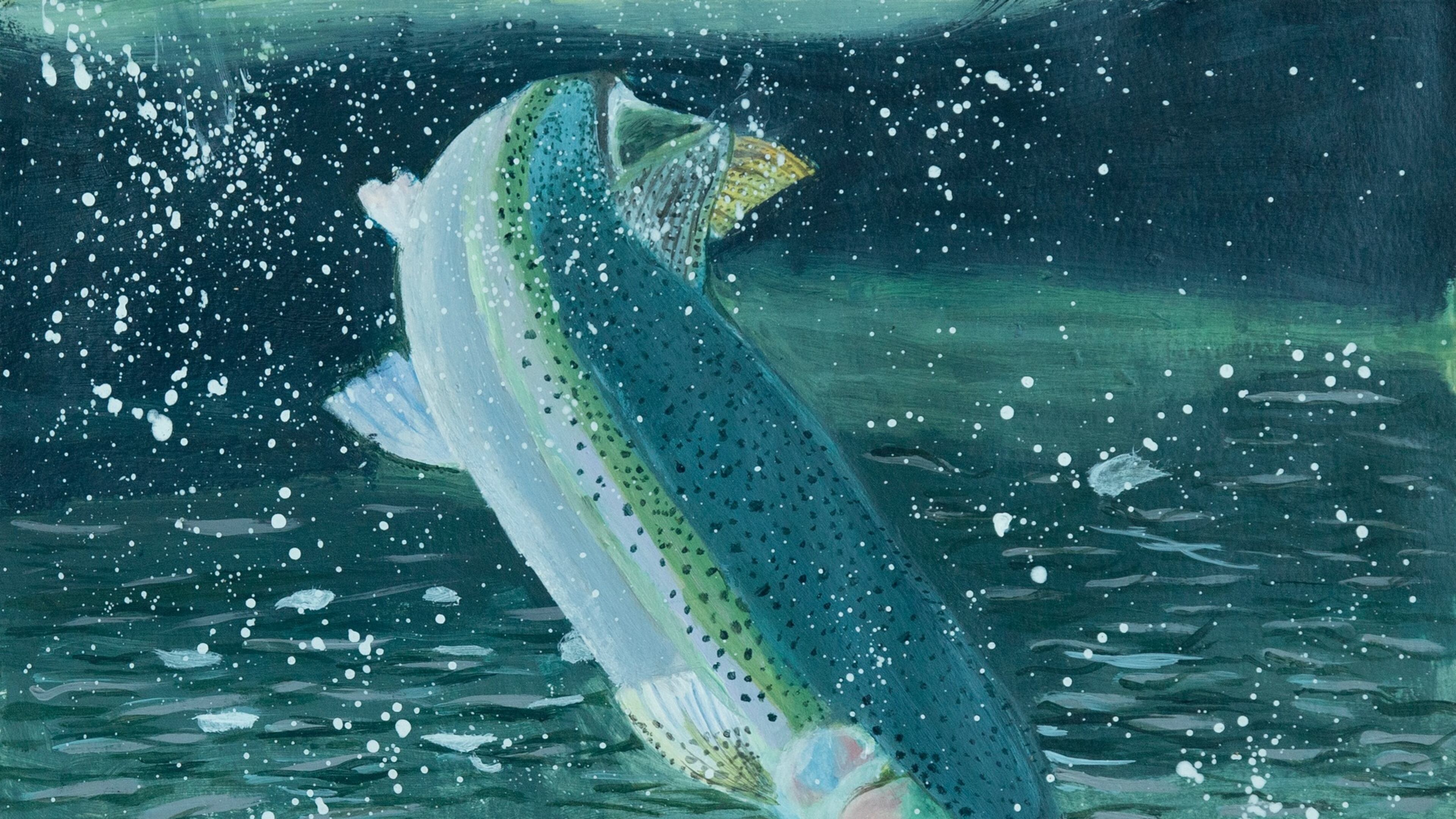 Kelly Zhong, a 6th grader at River Trail Middle in Johns Creek is one of four winners in the Mayor's Community Art Competition. (Courtesy City of Johns Creek)