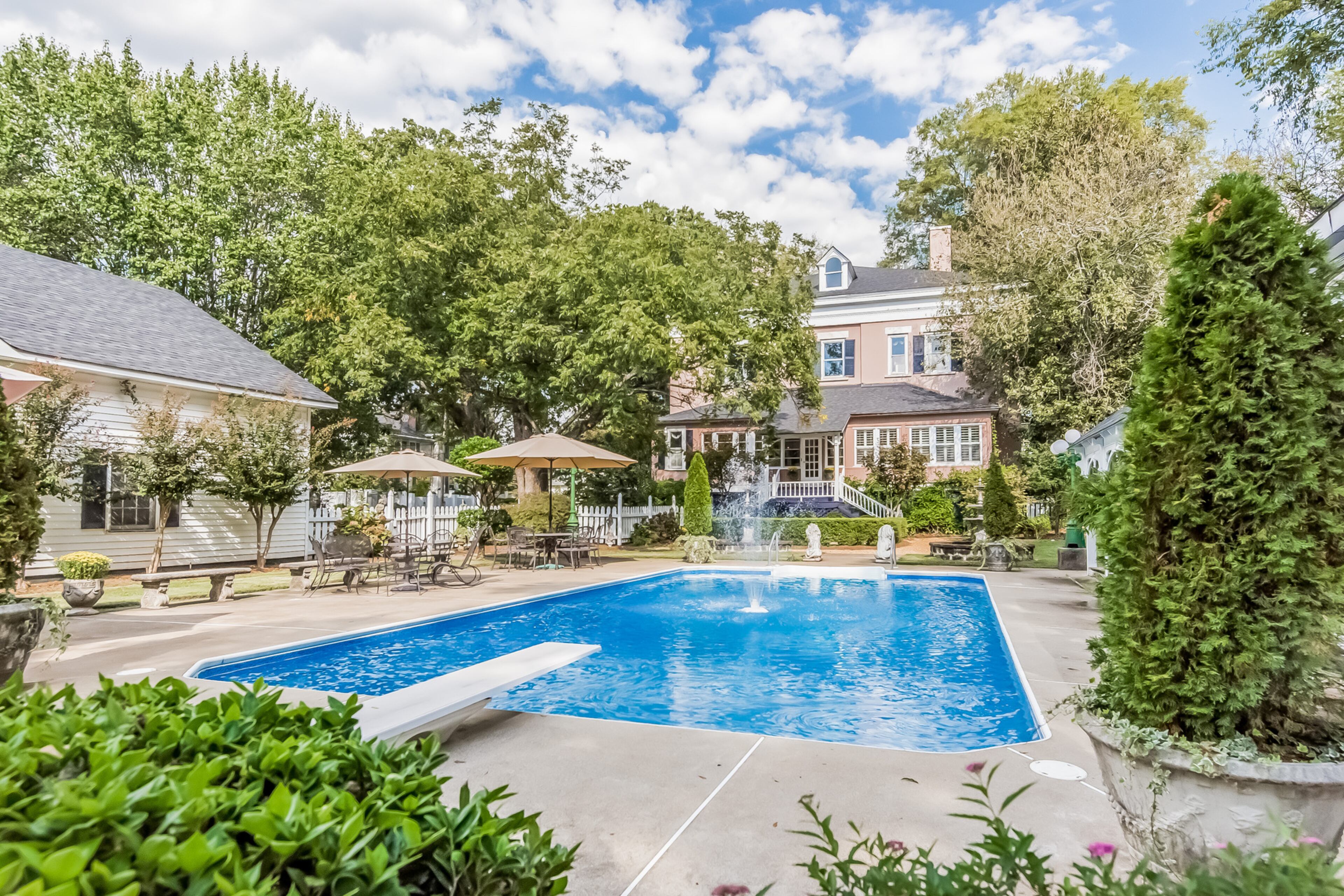Views of the historic Greek Revival home at 303 Kennesaw Ave. in downtown Marietta. The property is selling for $2.9 million. Photos courtesy of Live Love Atlanta, which is handling the sale.