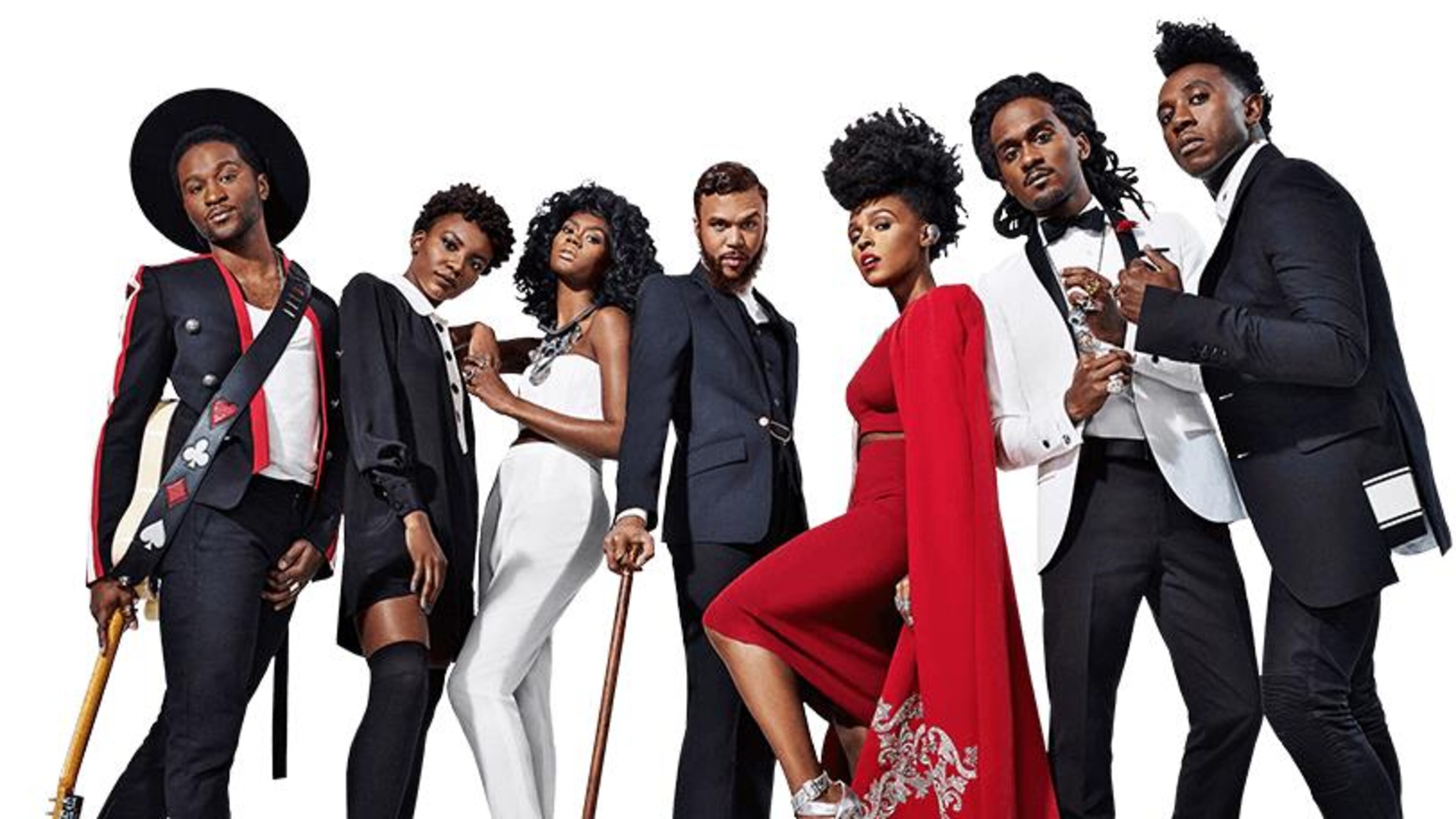 Janelle Monae and her Wondaland crew.