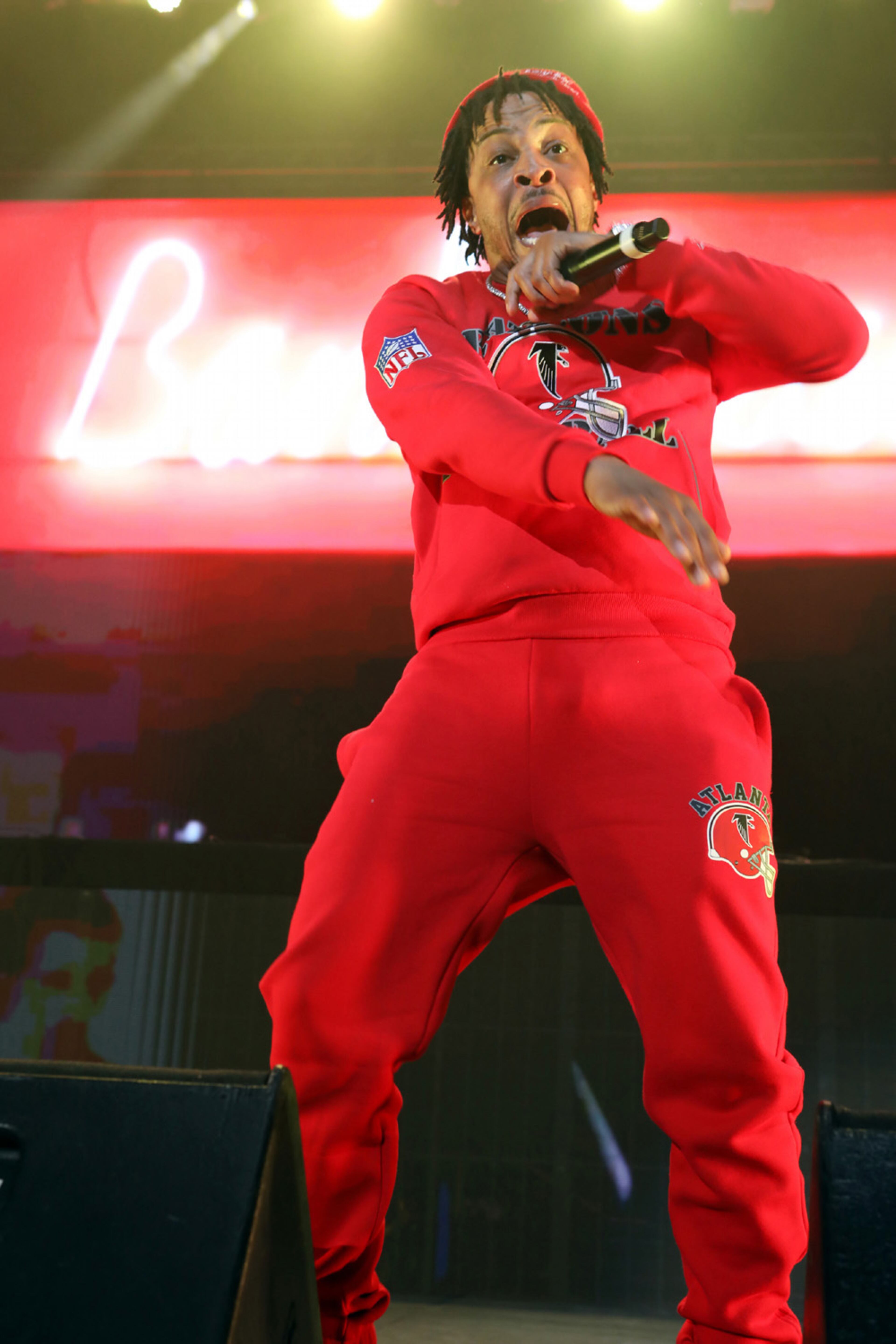 The Legendz of the Streetz Tour rocked sold-out State Farm Arena in Atlanta on Friday, April 1, 2022. The show featured hip-hop stars Rick Ross, Jeezy, T.I., Trina, DJ Drama, Dav3D and D'Myke. (Photo: Robb Cohen for The Atlanta Journal-Constitution)