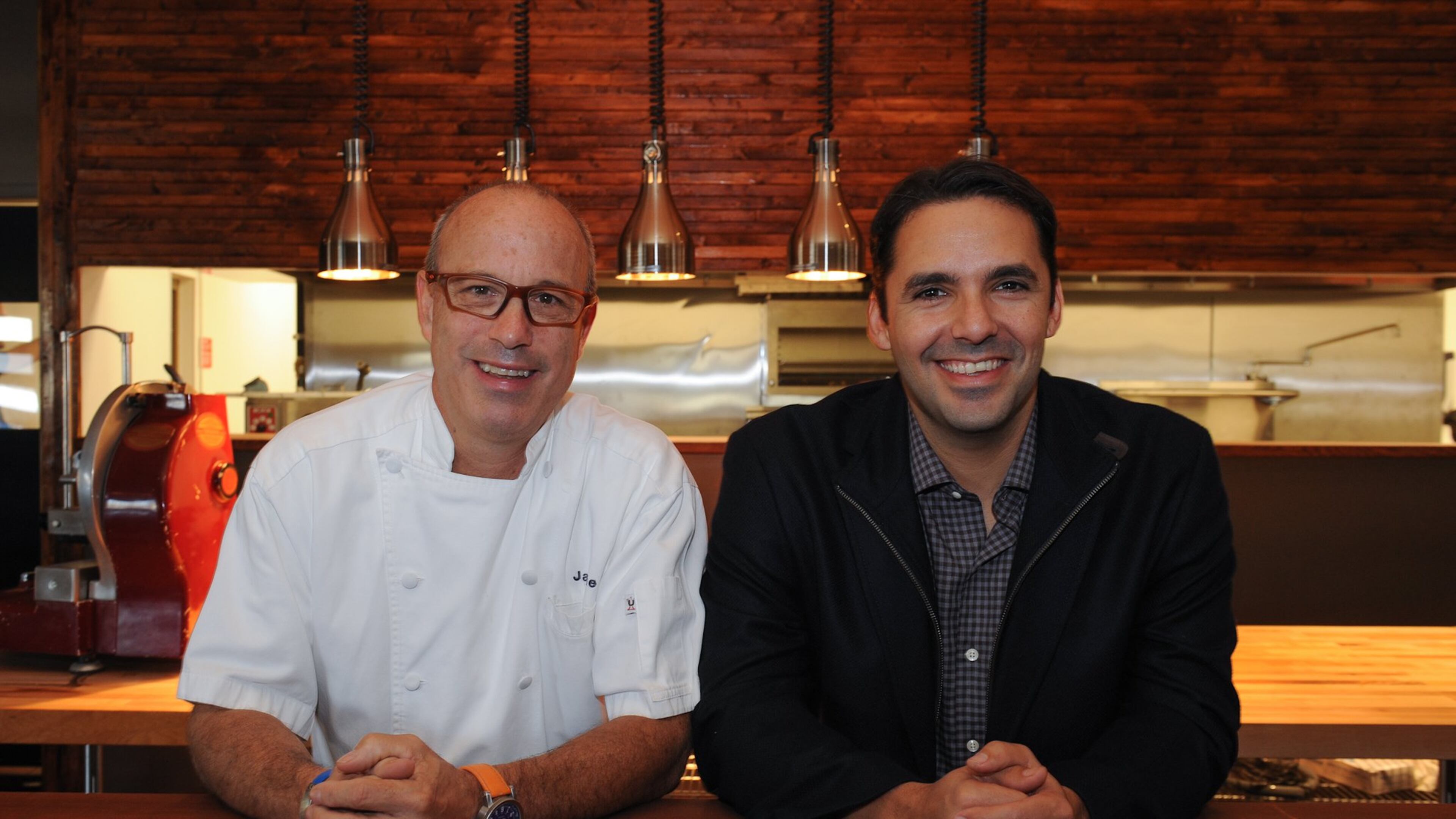 Chef Jamie Adams and general manager Leonardo Moura at il Giallo in Sandy Springs. (Becky Stein Photography)