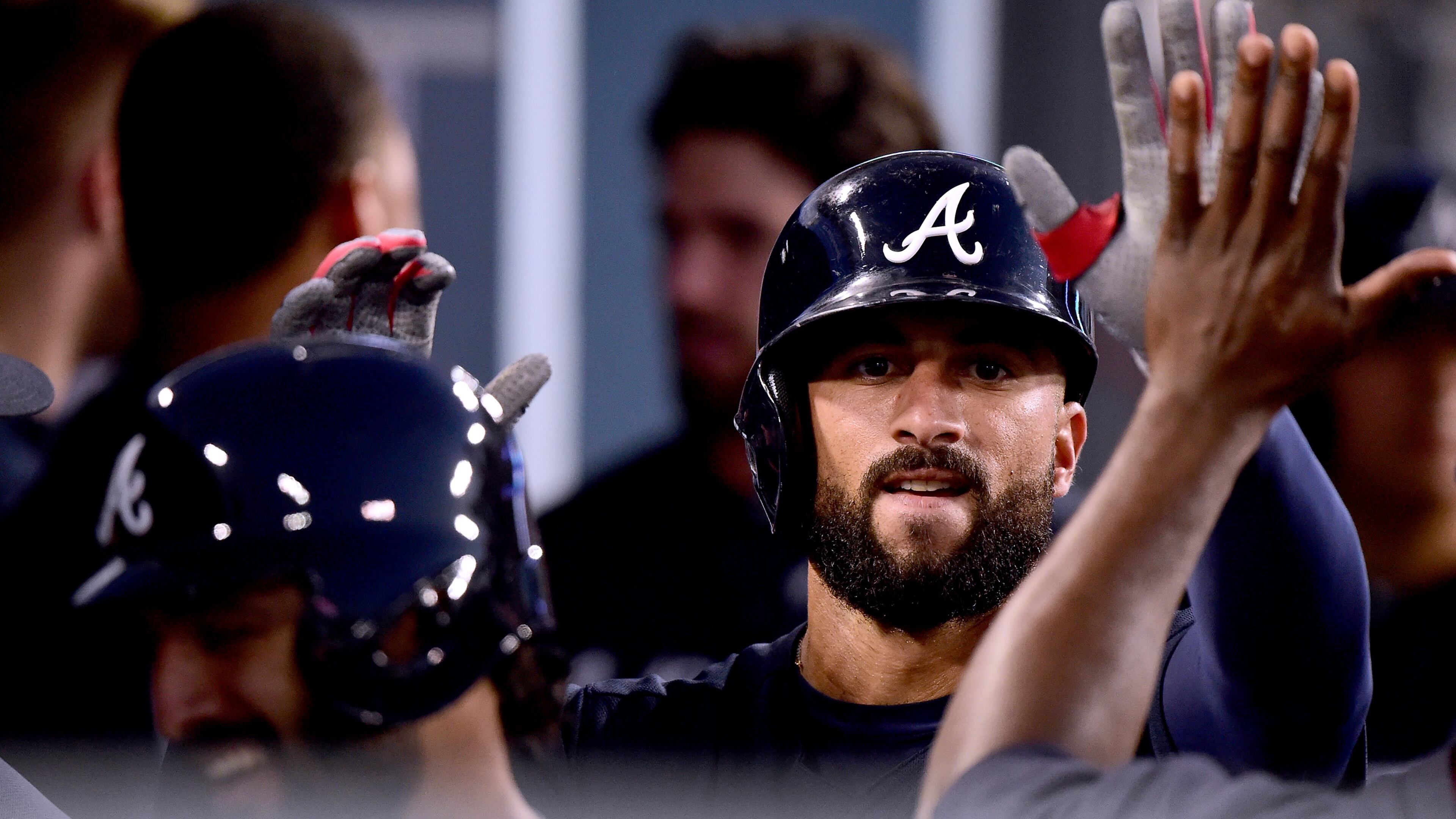 Nick Markakis has built a reputation as a consummate professional and an outstanding teammate. He entered Thursday needing one hit to become the 10th active major leaguer in the 2,000-hit club. (Photo by Harry How/Getty Images)