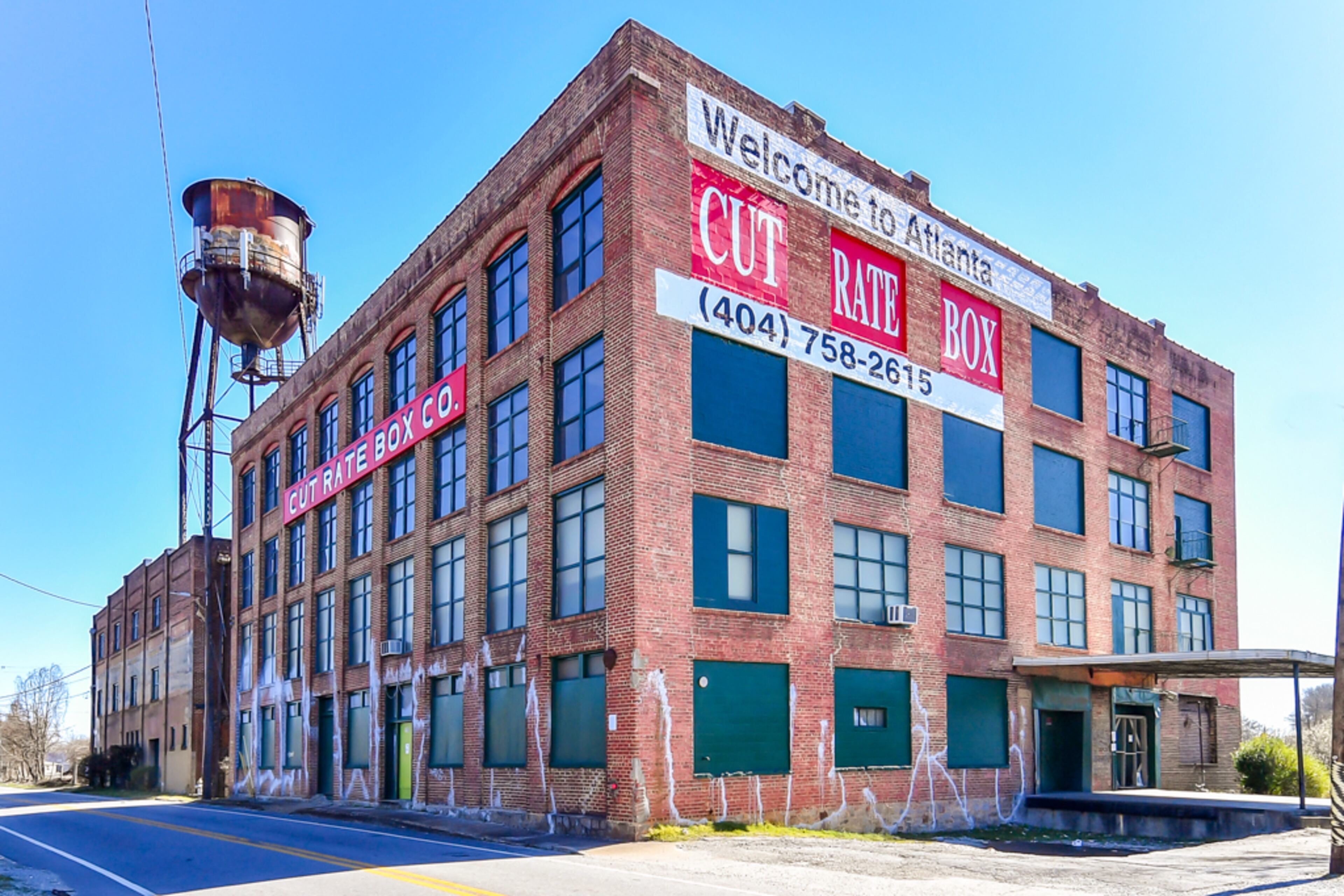 The historic Cut Rate Box Co. warehouses off Murphy Avenue will be incorporated into a new mixed-use development called Oakland Exchange.