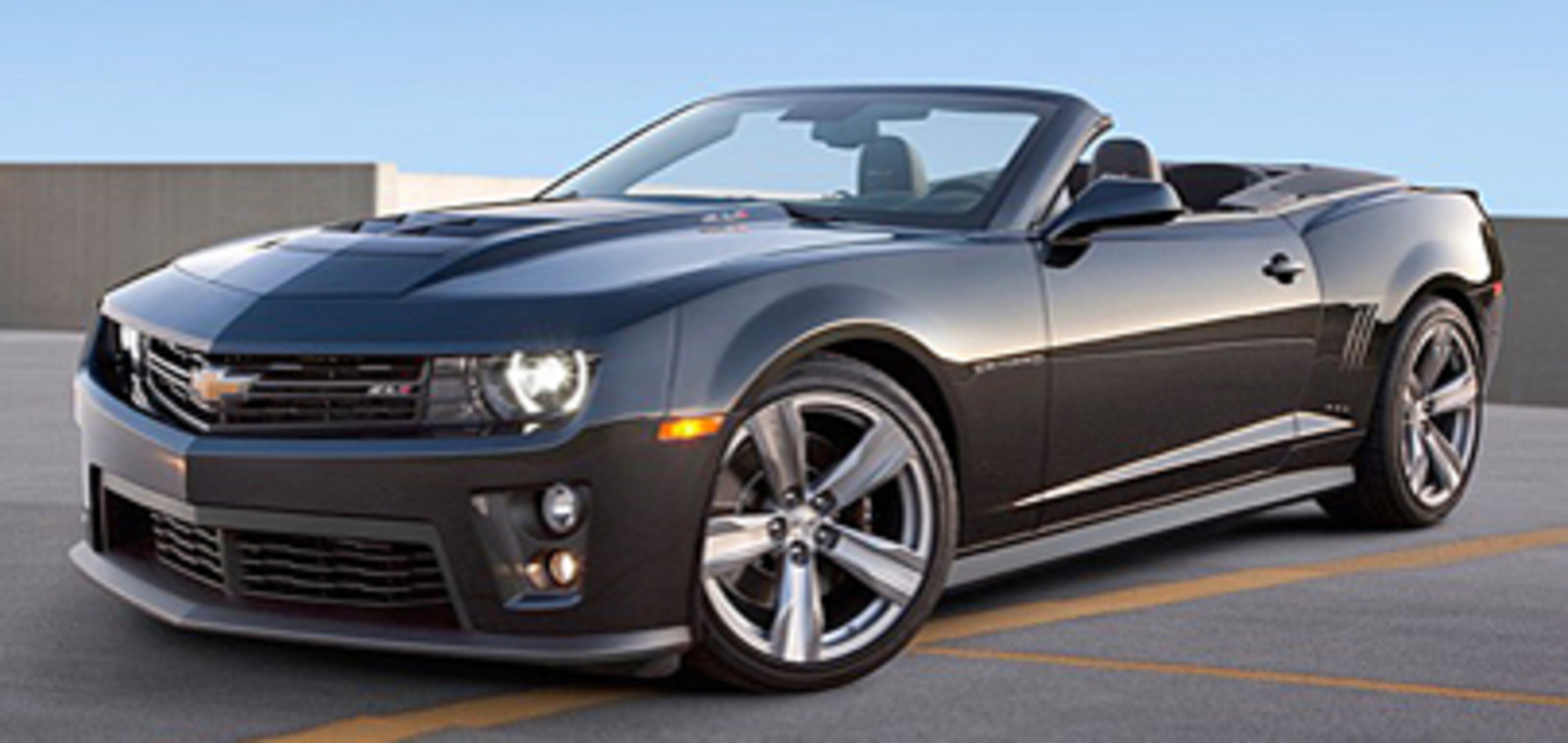 The 2013 Chevrolet Camaro ZL1 is powered by a 6.2-liter supercharged engine that produces 580 horsepower.