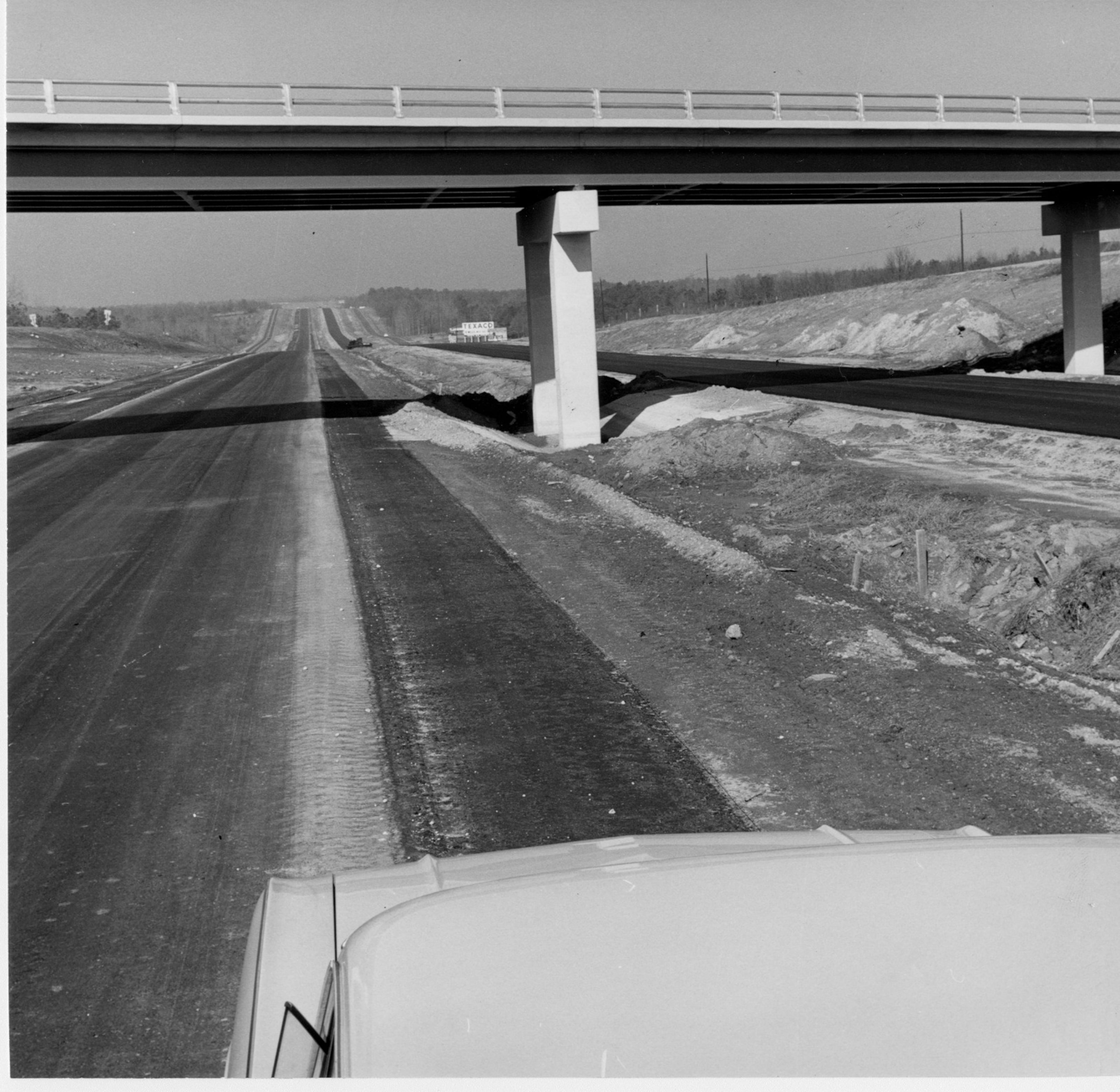 Jan, 1965 - Atlanta, Ga - One of 13 new bridges on I-20 between Conyers and Covington.