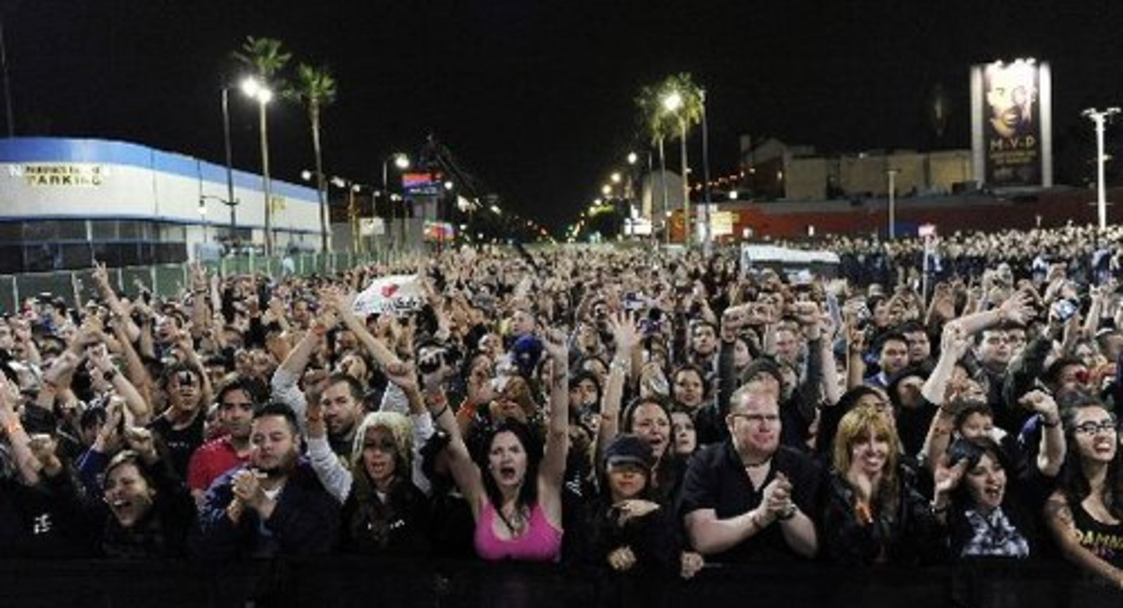 The fans seemed to love it.