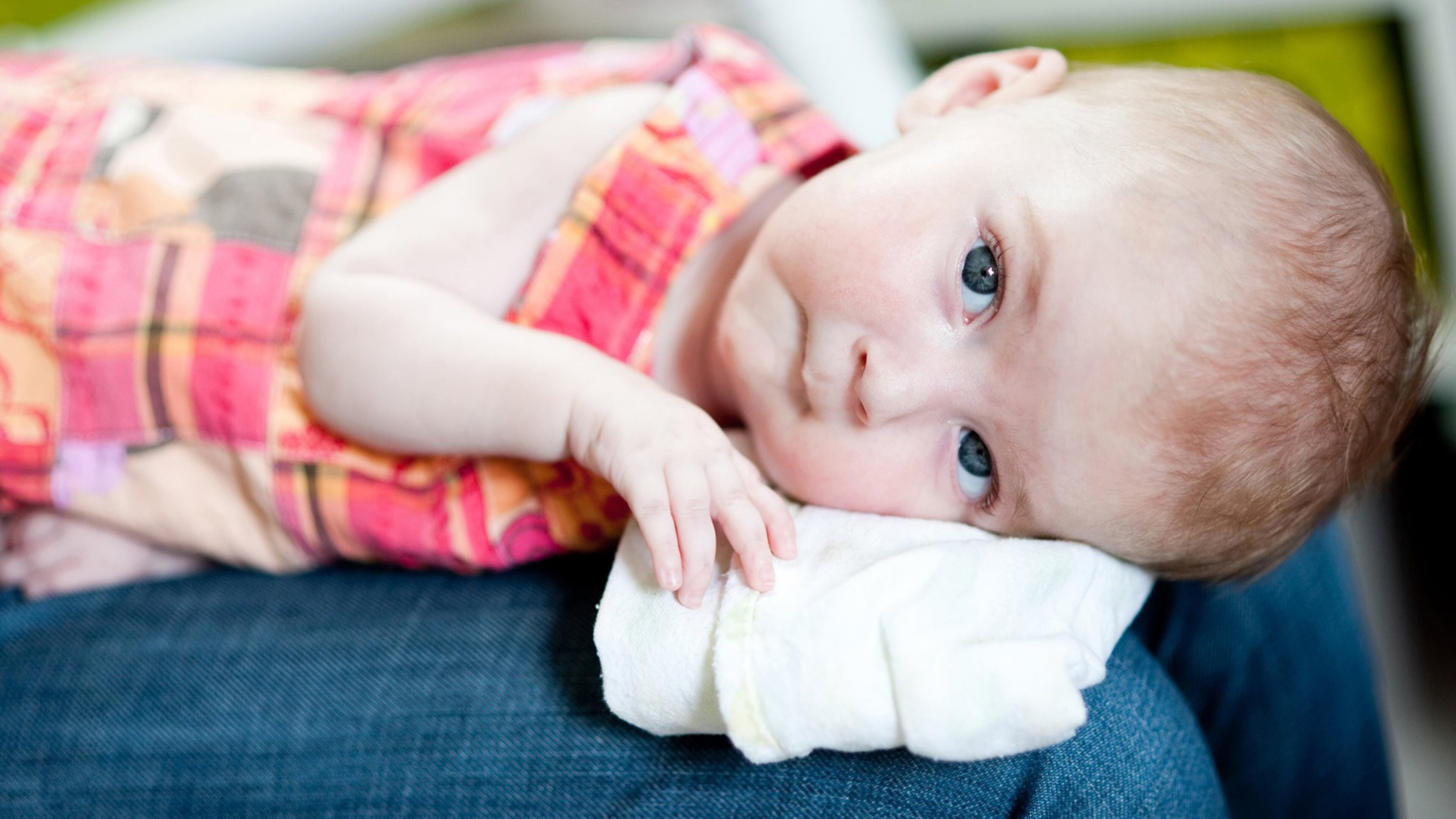 These photos taken by a friend of Ashley Jones before her 4-month-old daughter Skylar Marie underwent surgery to have a feeding tube inserted. Since there was a chance Skylar wouldn t survive surgery, this was a last-minute session in order to have professional photographs of Skylar, since they never had any taken before her spinal muscular atrophy (SMA) diagnosis. Contributed by Sarah Harms Photography