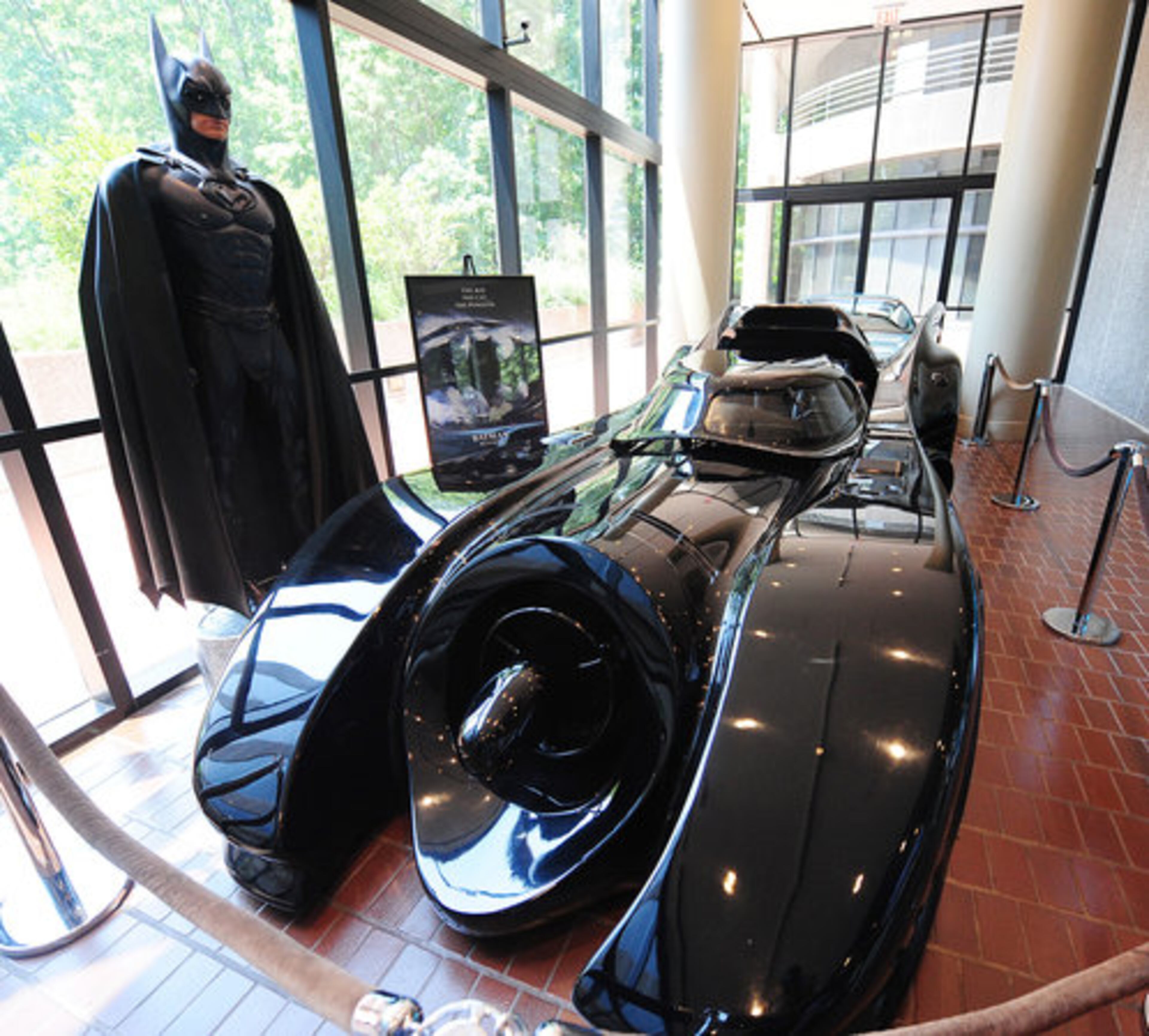 ... and the Batmobile from the movie "Batman Returns."