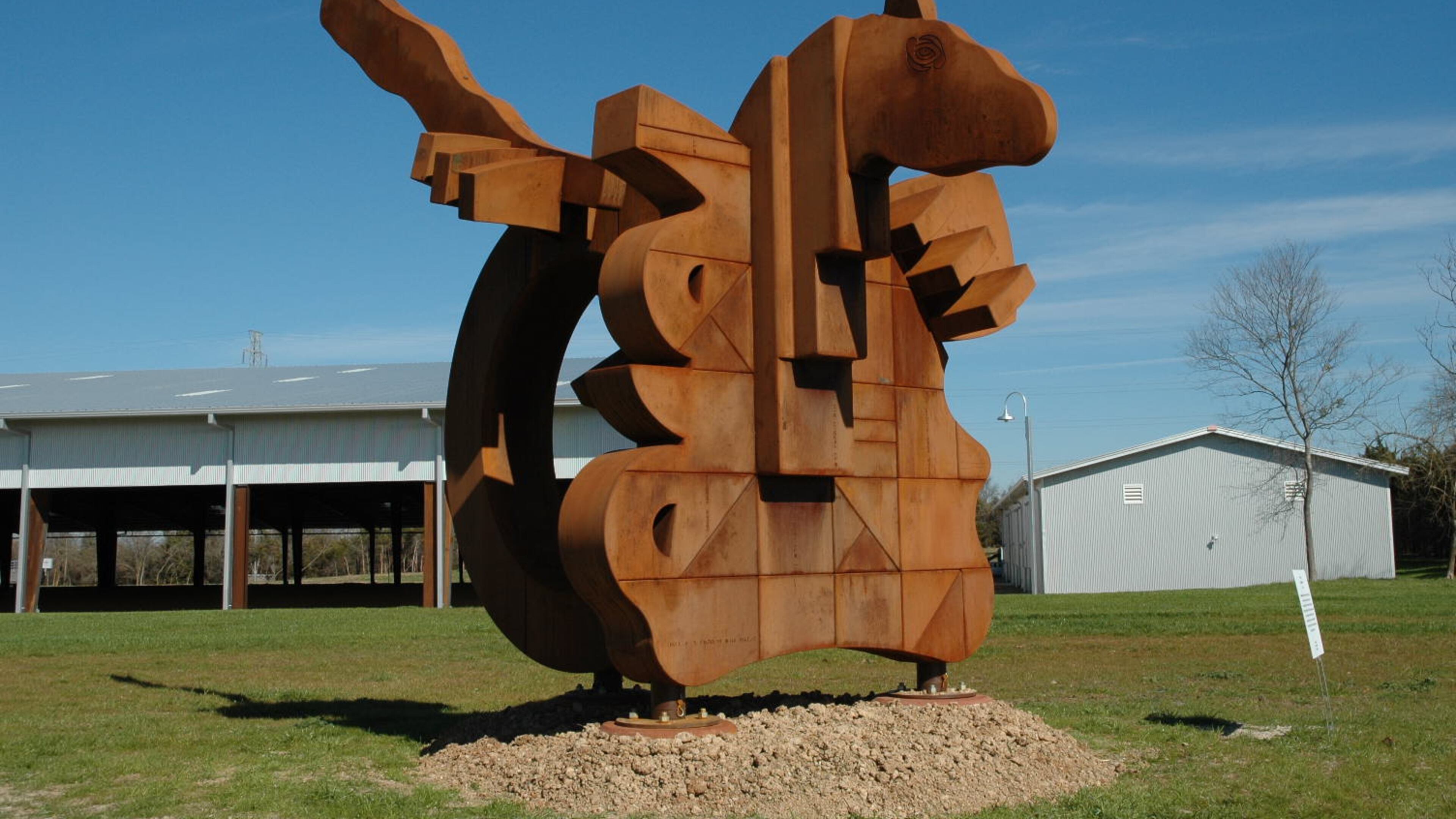 Atlanta sculptor Curtis Patterson's sculpture “Equine Rhythm” will greet visitors to the Texas Horse Park in Dallas.