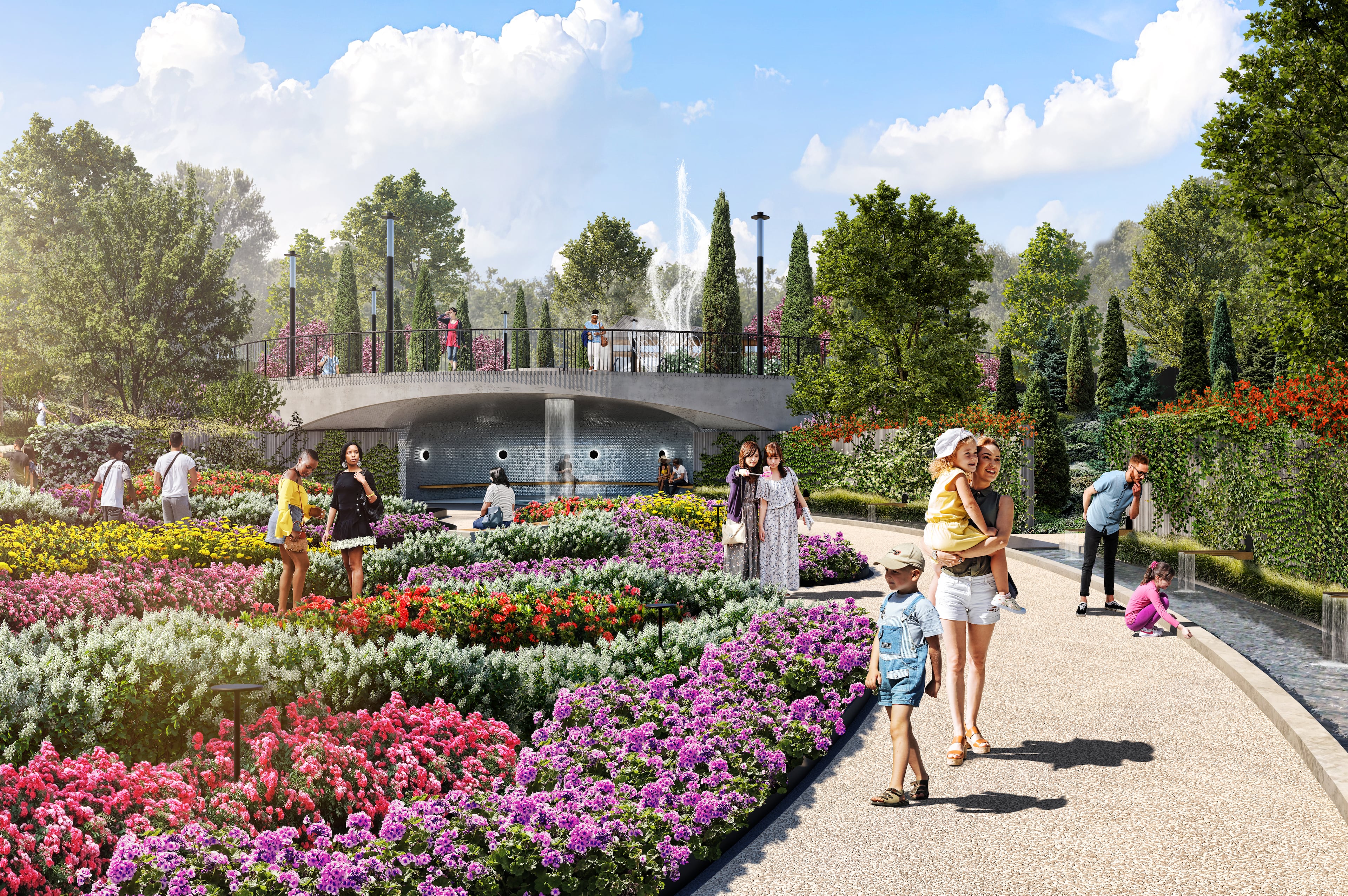 Atlanta Botanical Garden rendering