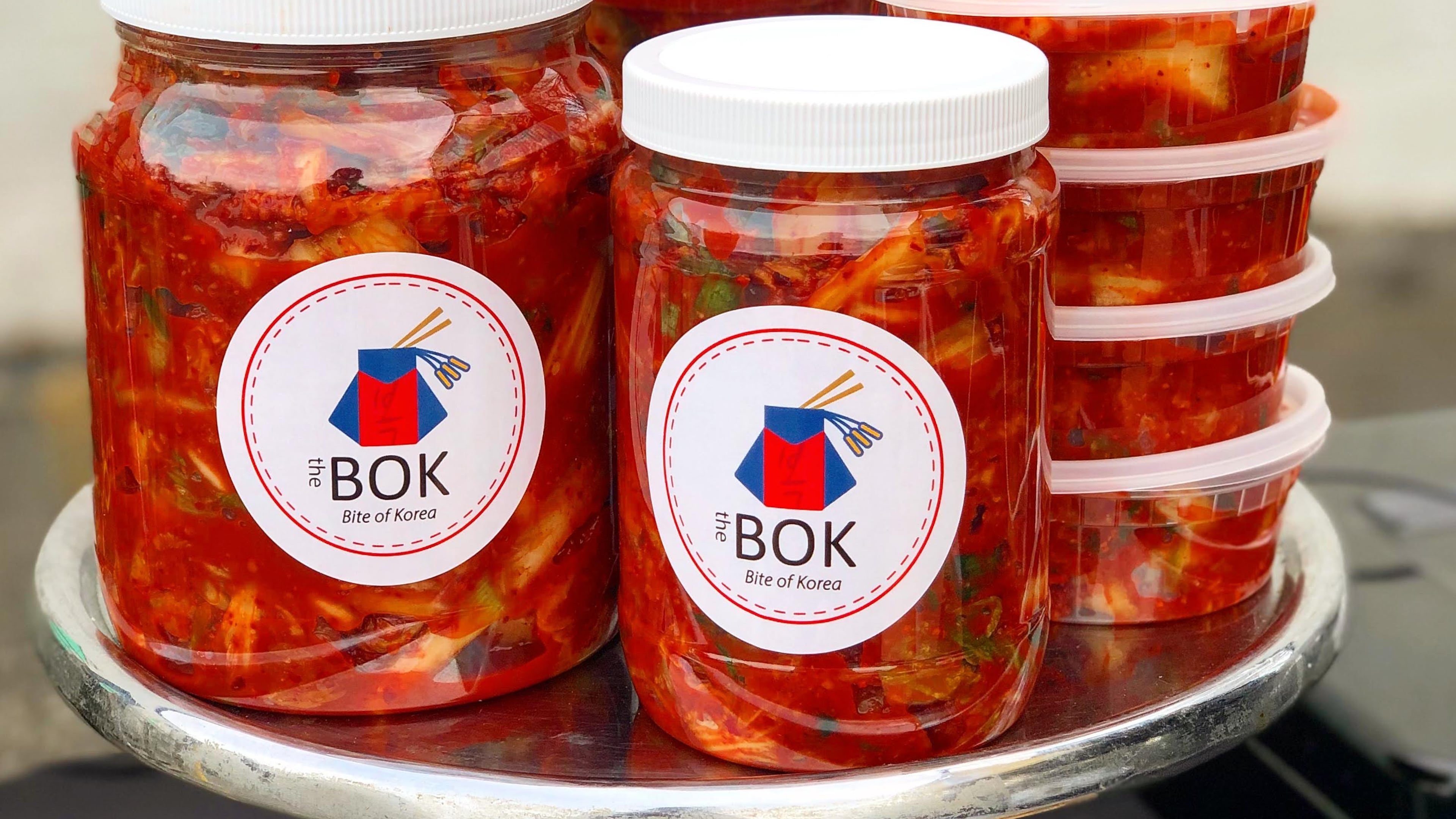 The Bite of Korea sells kimchi by the container in addition to including it on some of its dishes.