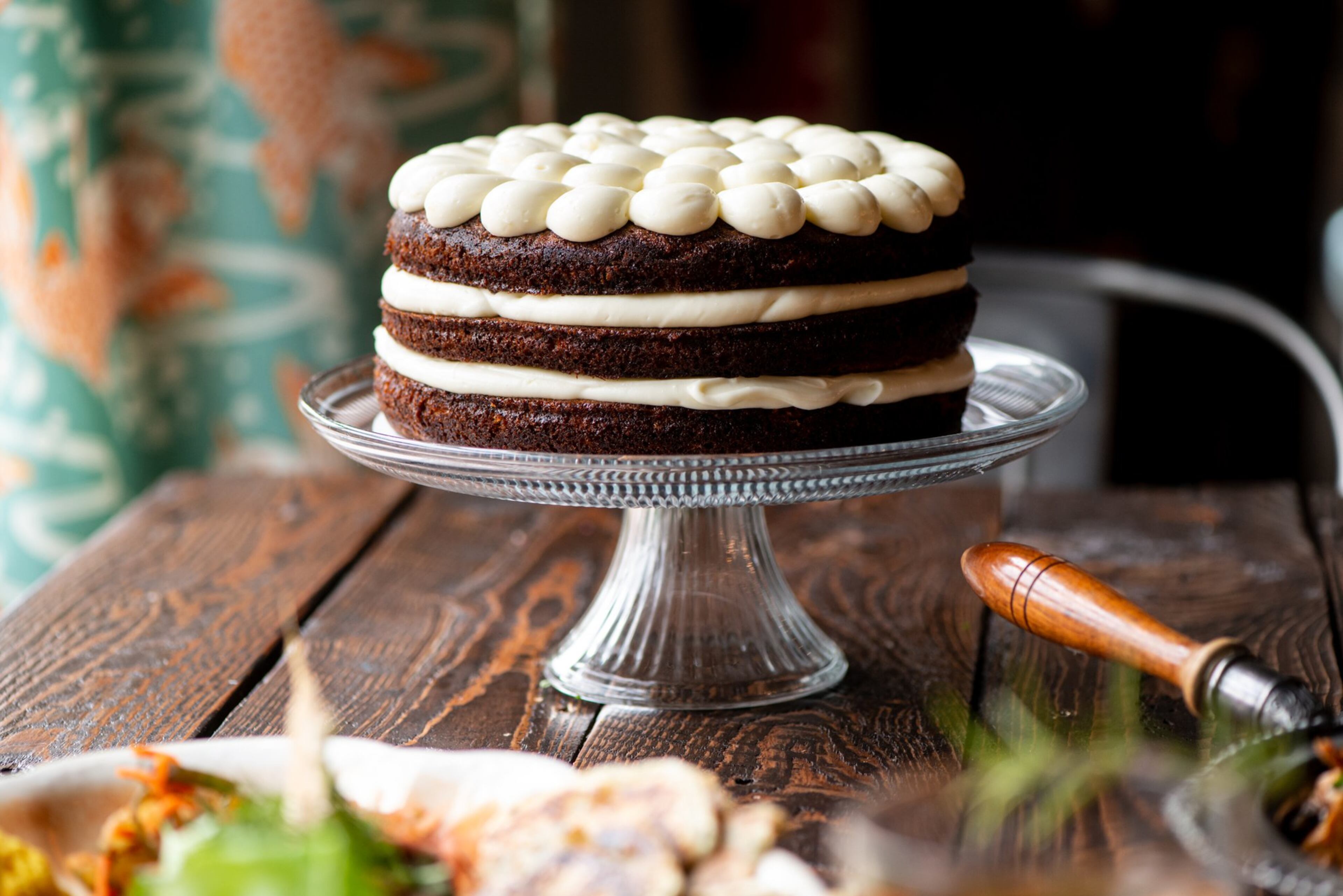 Pineapple Ginger Carrot Cake. Photo credit- Mia Yakel.