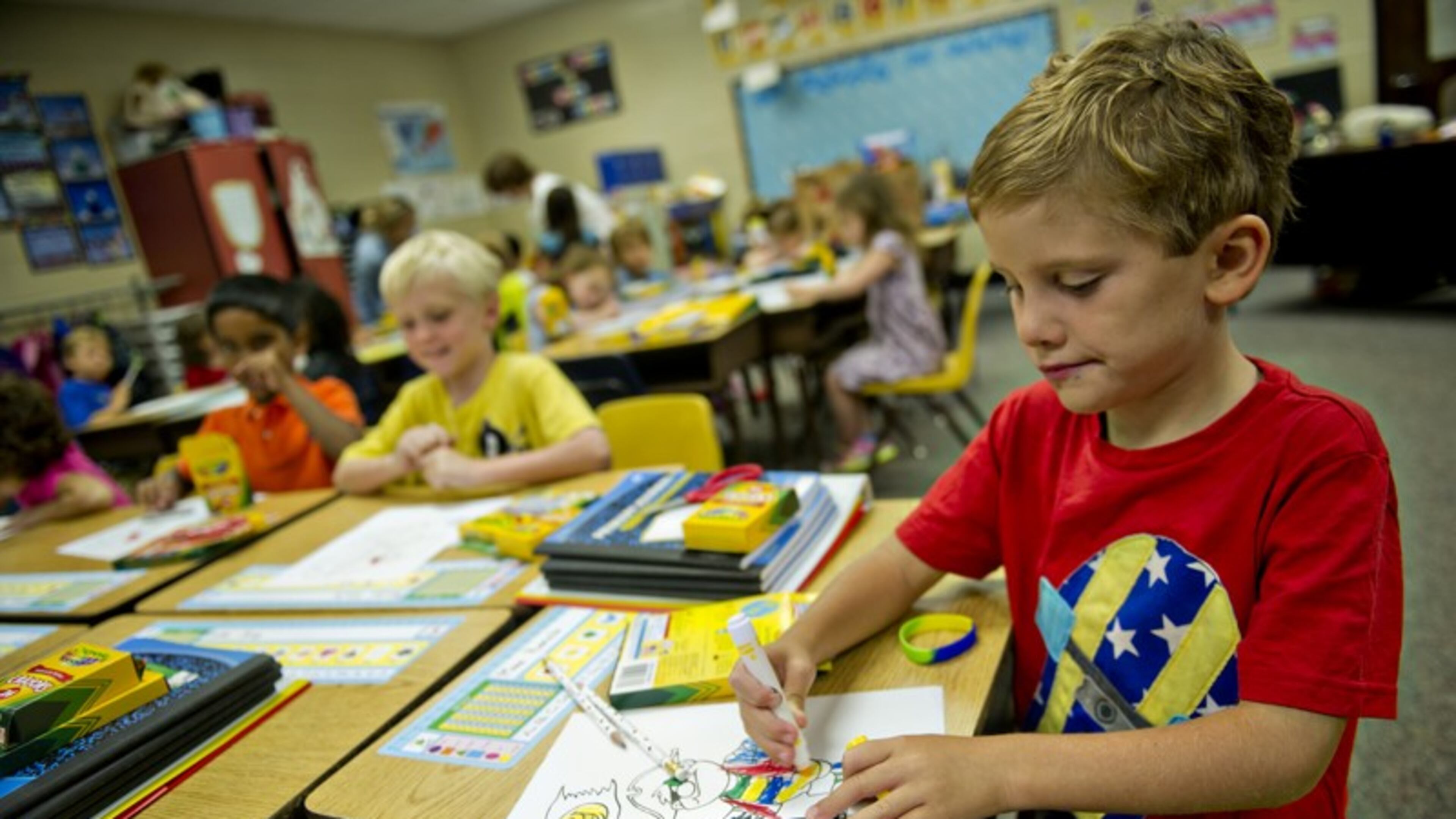 A $211,696 federal grant will provide for after-school academic enrichment and tutorial services at Dunleith Elementary School. AJC file photo