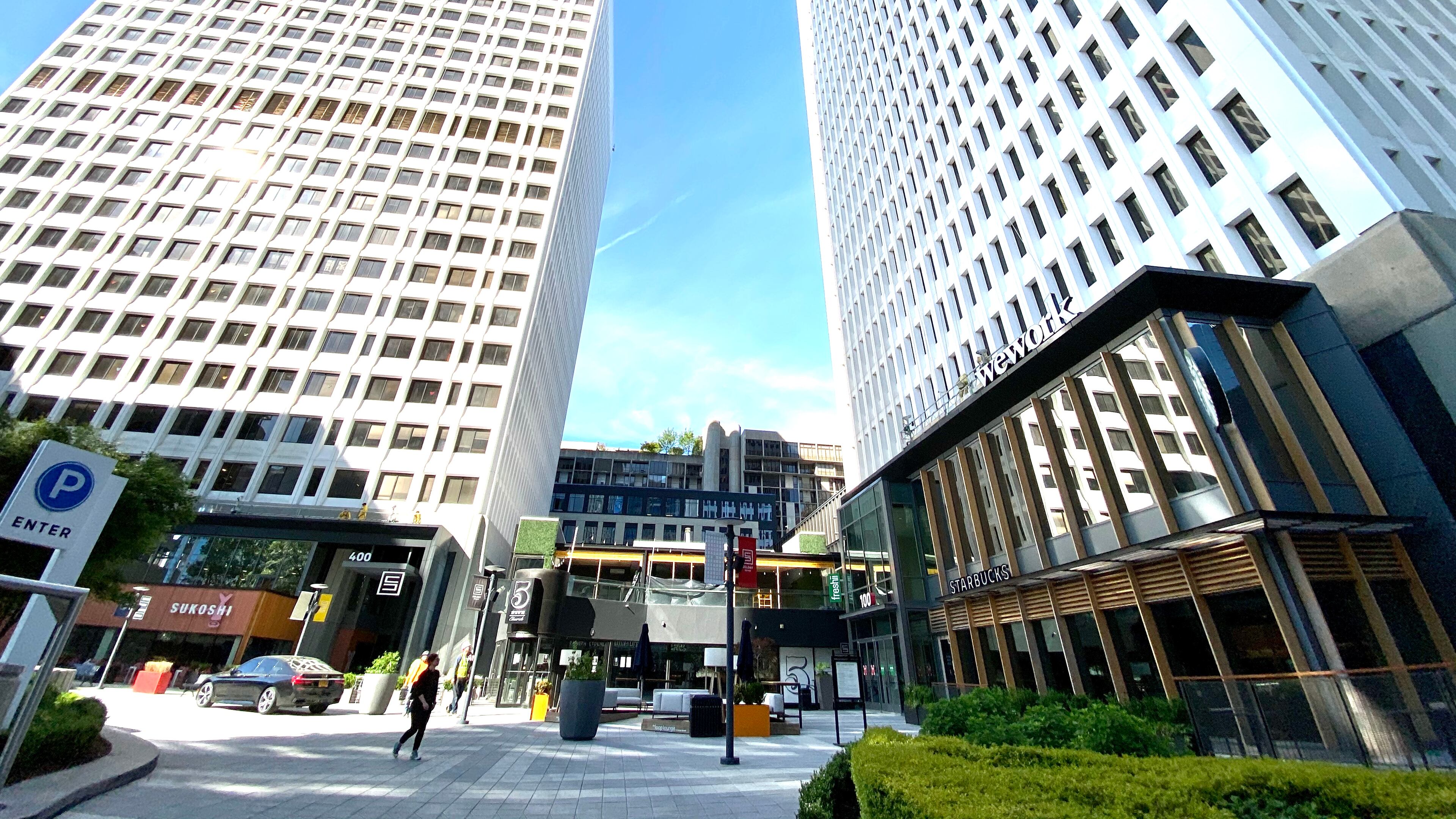 As businesses in Atlanta begin to reopen, Midtown mixed-used development Colony Square is investing $280,000 in new lighting technology to ensure the safety of workers and visitors, according to a news release from North American Properties, which owns the development.