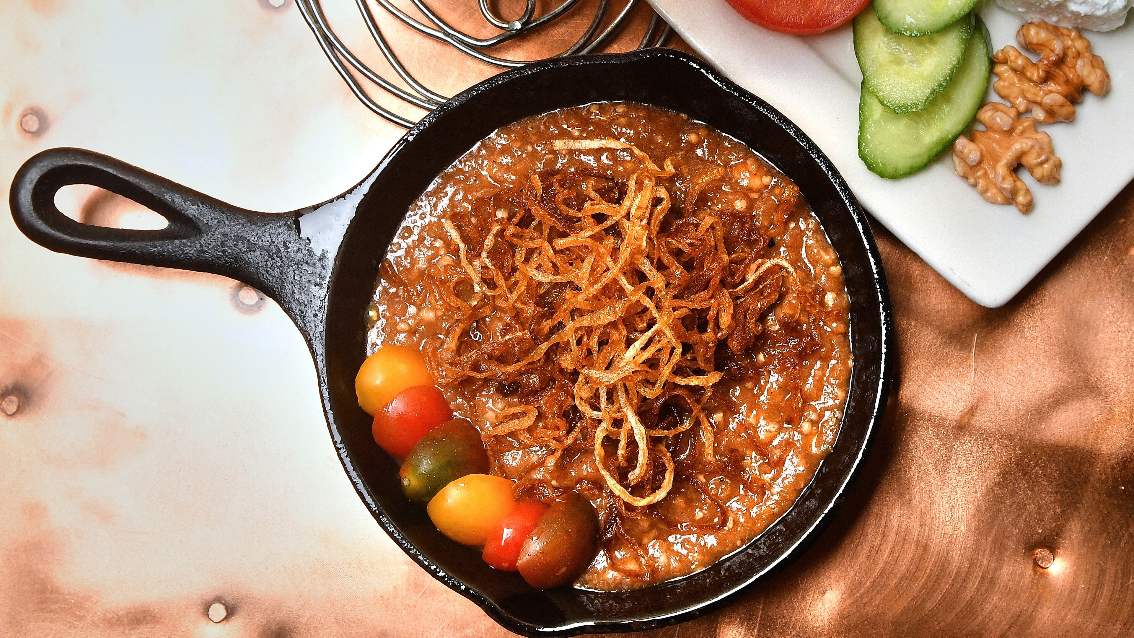 Zafron Restaurant’s Mirza Ghasemi
(Chris Hunt for The Atlanta Journal-Constitution)