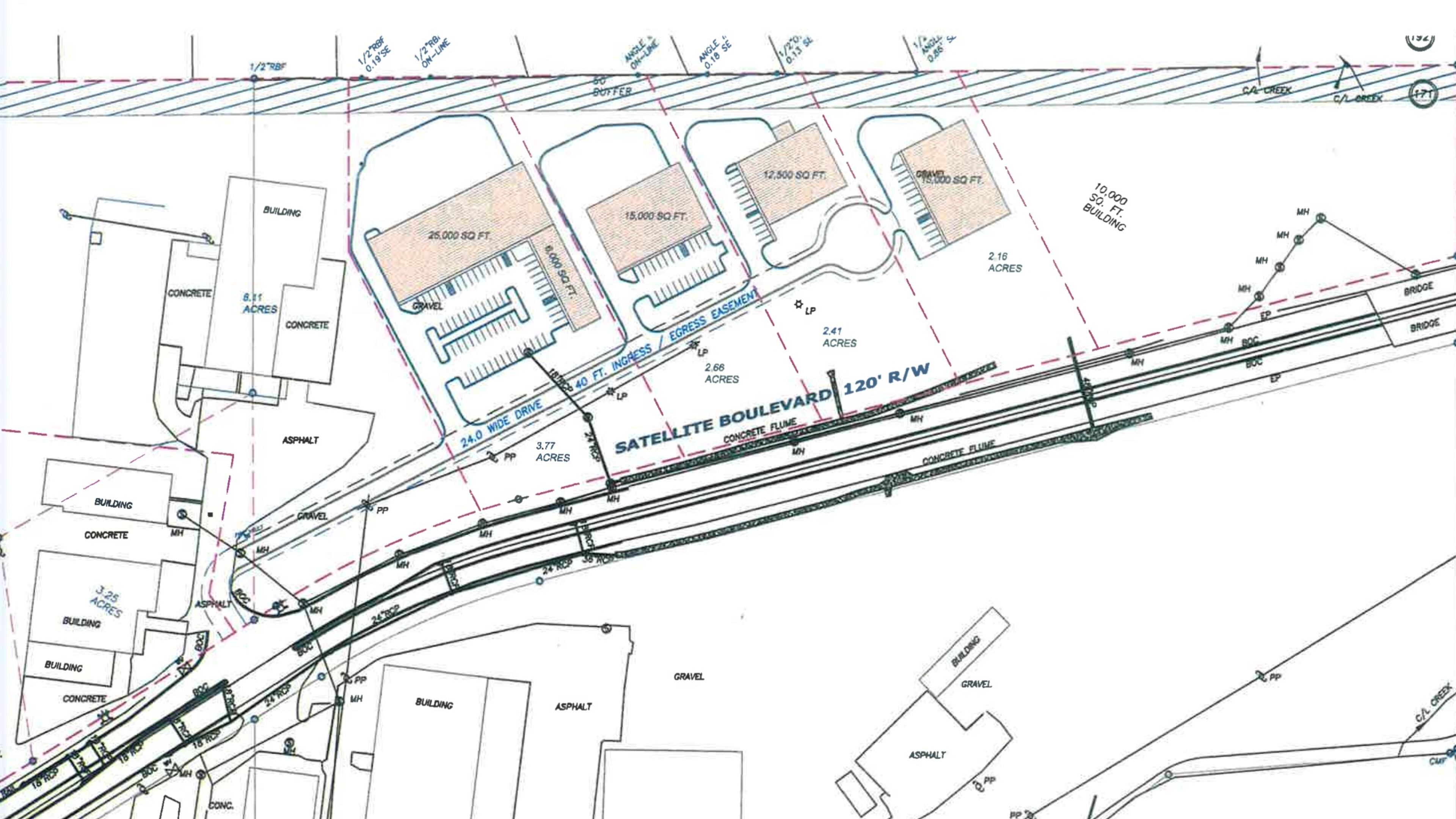 Suwanee allows property owner’s annexation into city limits. Construction will include 4 new office/warehouse buildings. Courtesy City of Suwanee