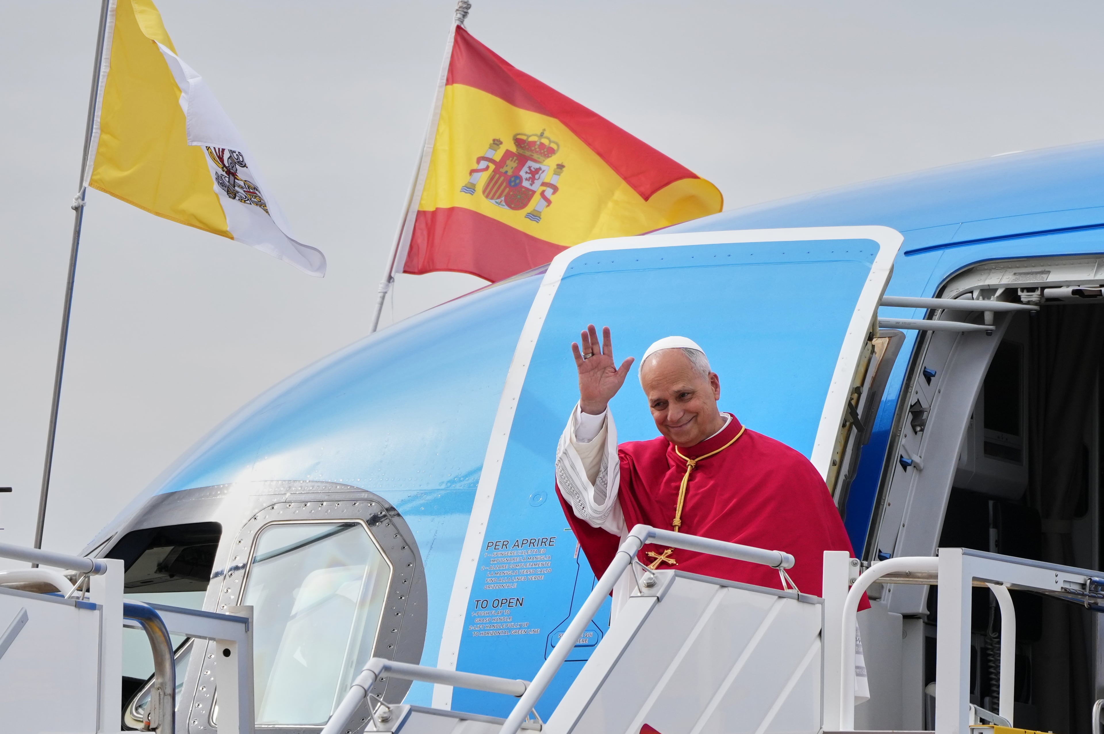 APTOPIX Spain Pope