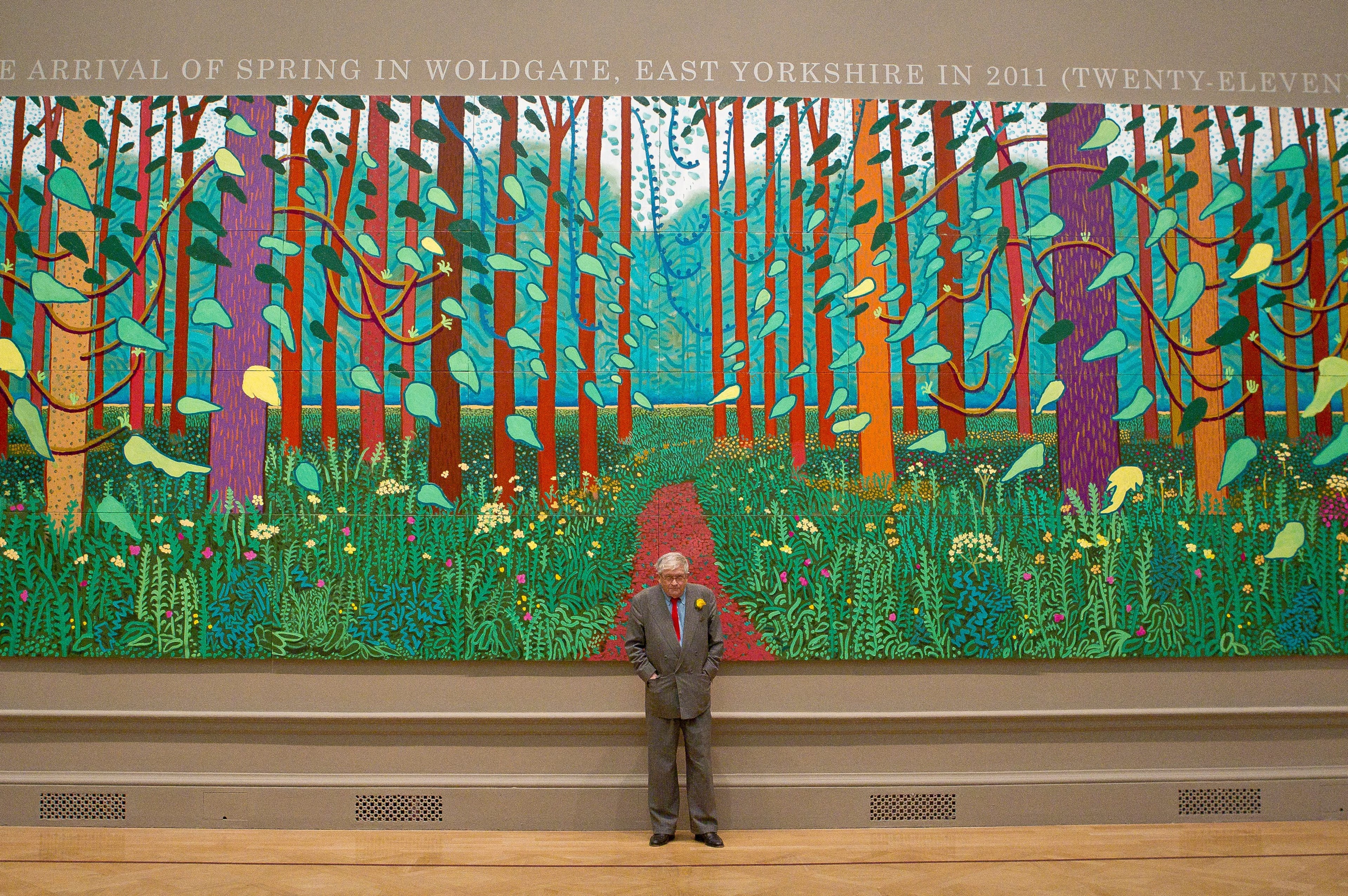 Britain Obit Hockney