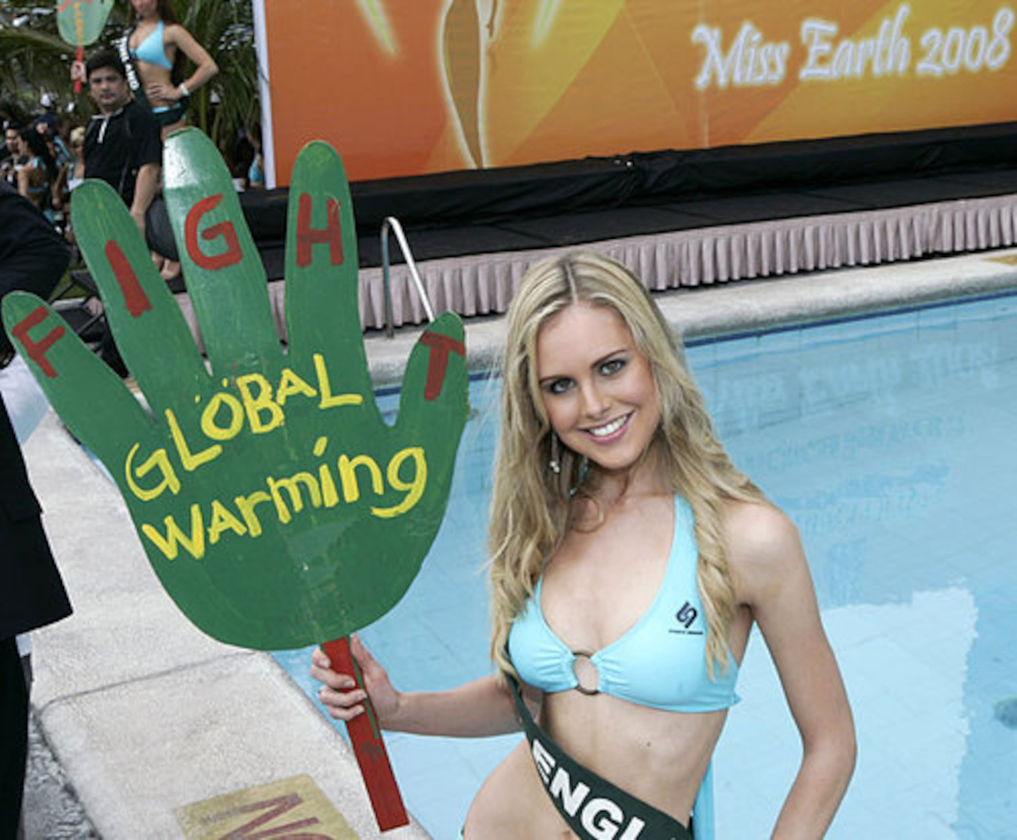 Carolyn Elizabeth Duffy of England gives a big slap-your-face to global warming.