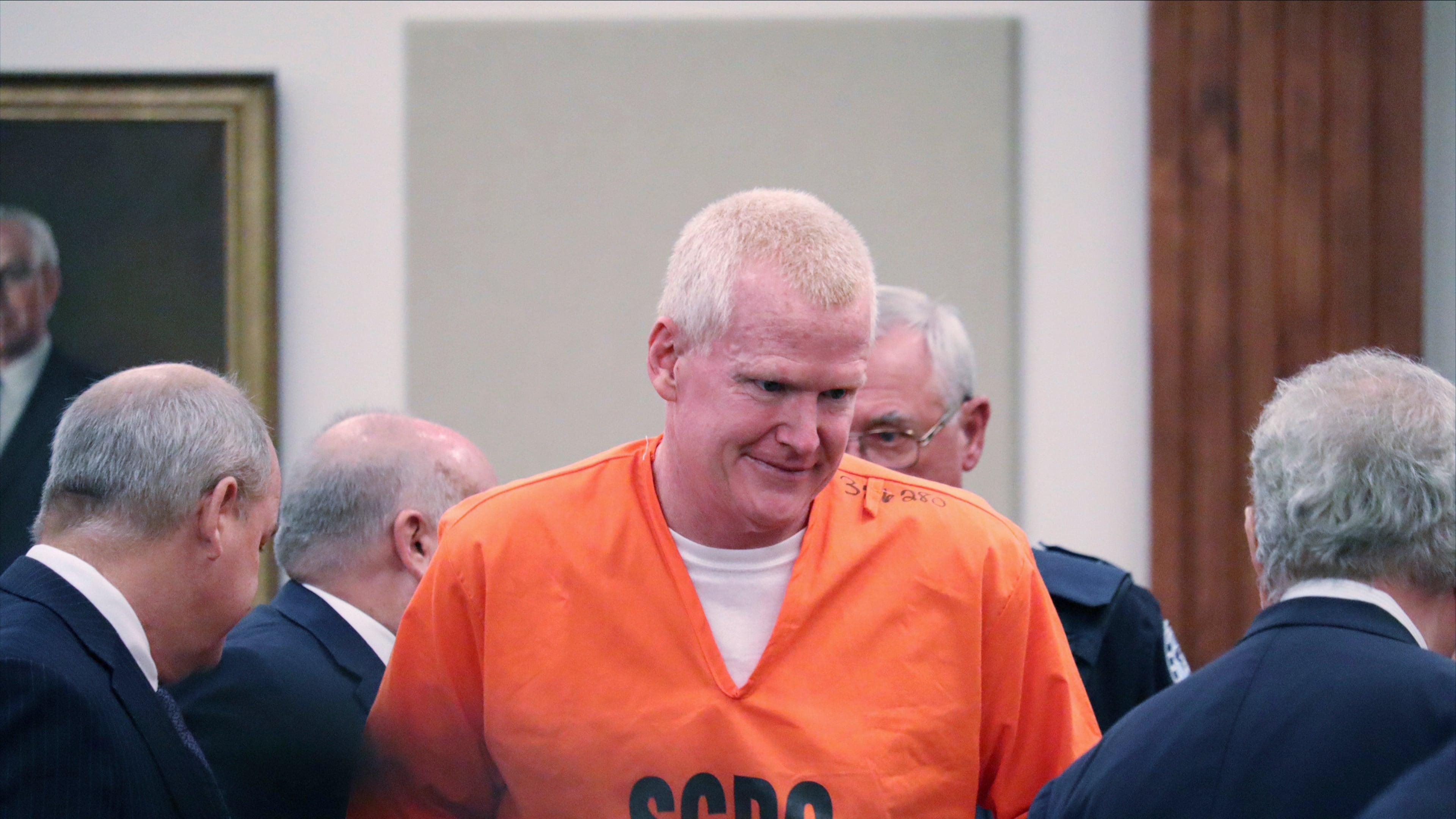 FILE - Disbarred attorney Alex Murdaugh arrives in court in Beaufort, S.C., Sept. 14, 2023. (AP Photo/James Pollard, File)