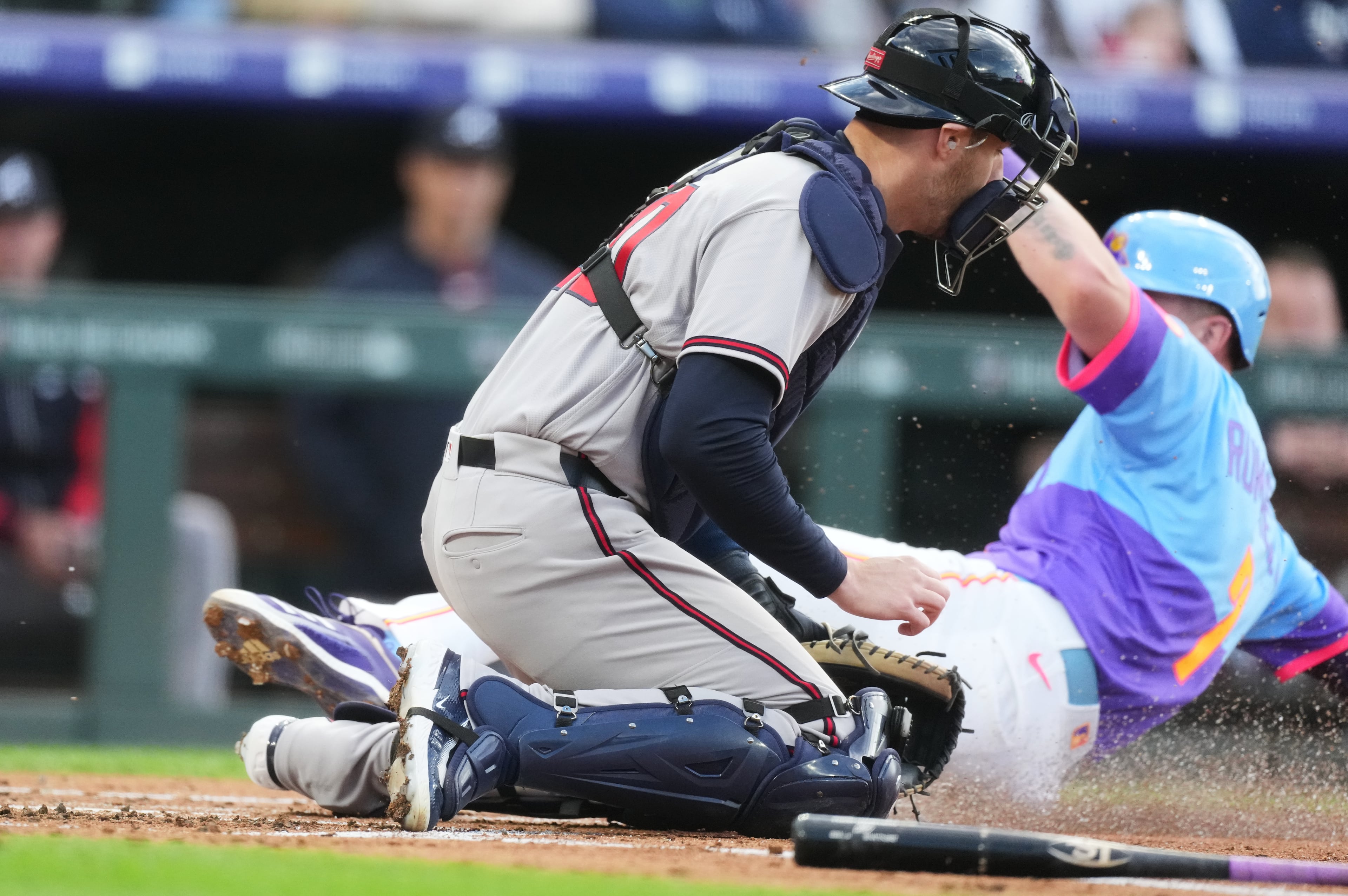 Braves Rockies Baseball