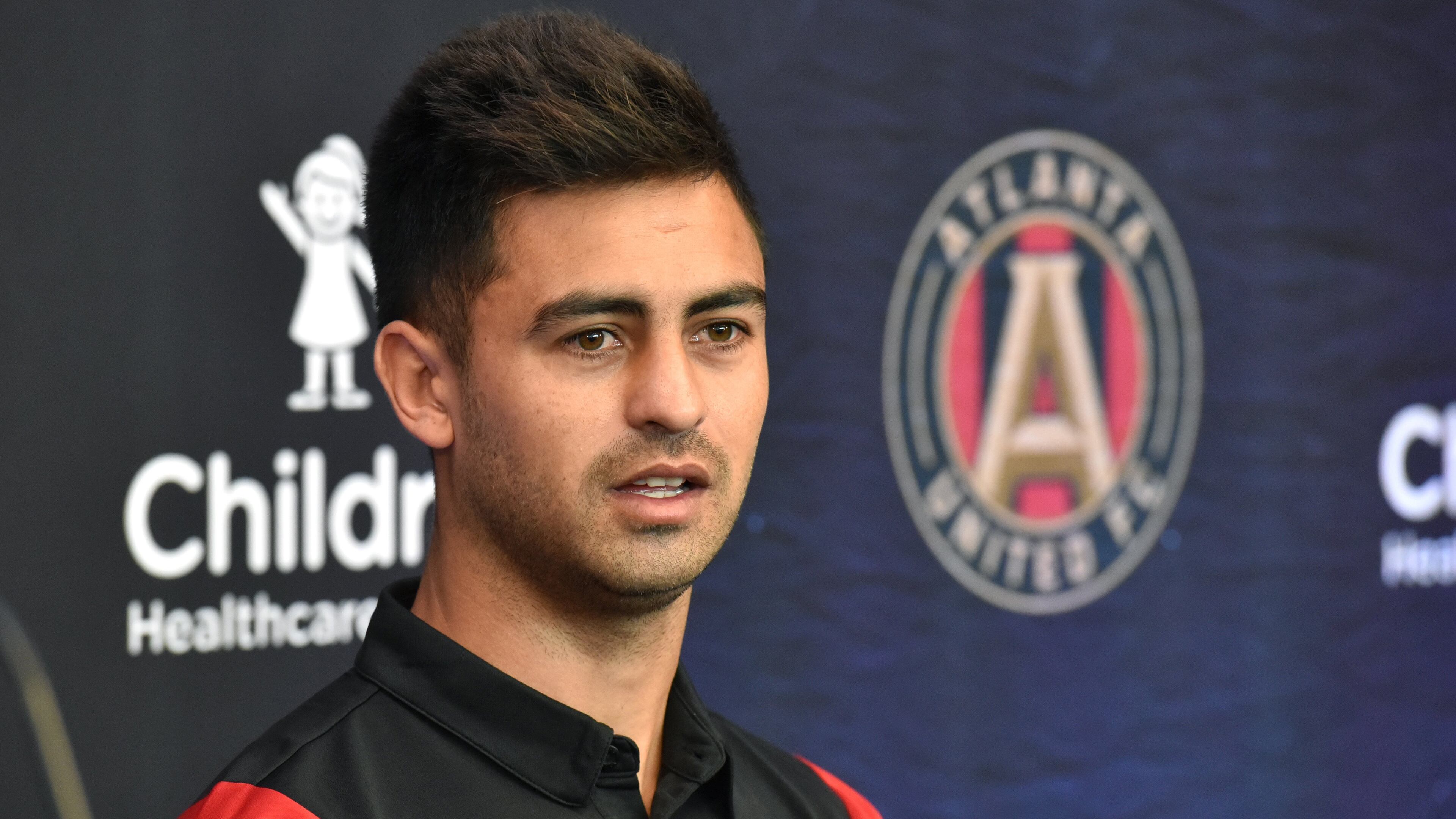 Gonzalo "Pity" Martinez told assembled press Friday, Jan. 25, 2019, that “Atlanta is a club that’s winning titles. I’m someone that likes to compete for titles” during a press conference at the Children's Healthcare of Atlanta Training Ground in Marietta.